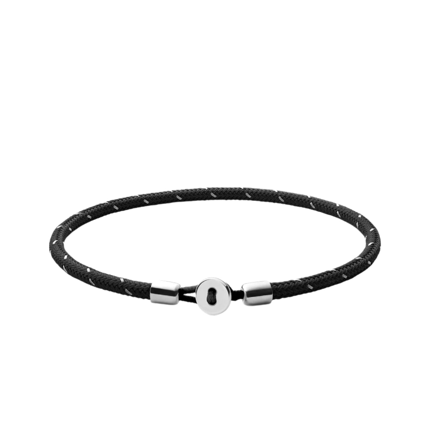 Miansai Sterling Silver Nexus Rope Bracelet