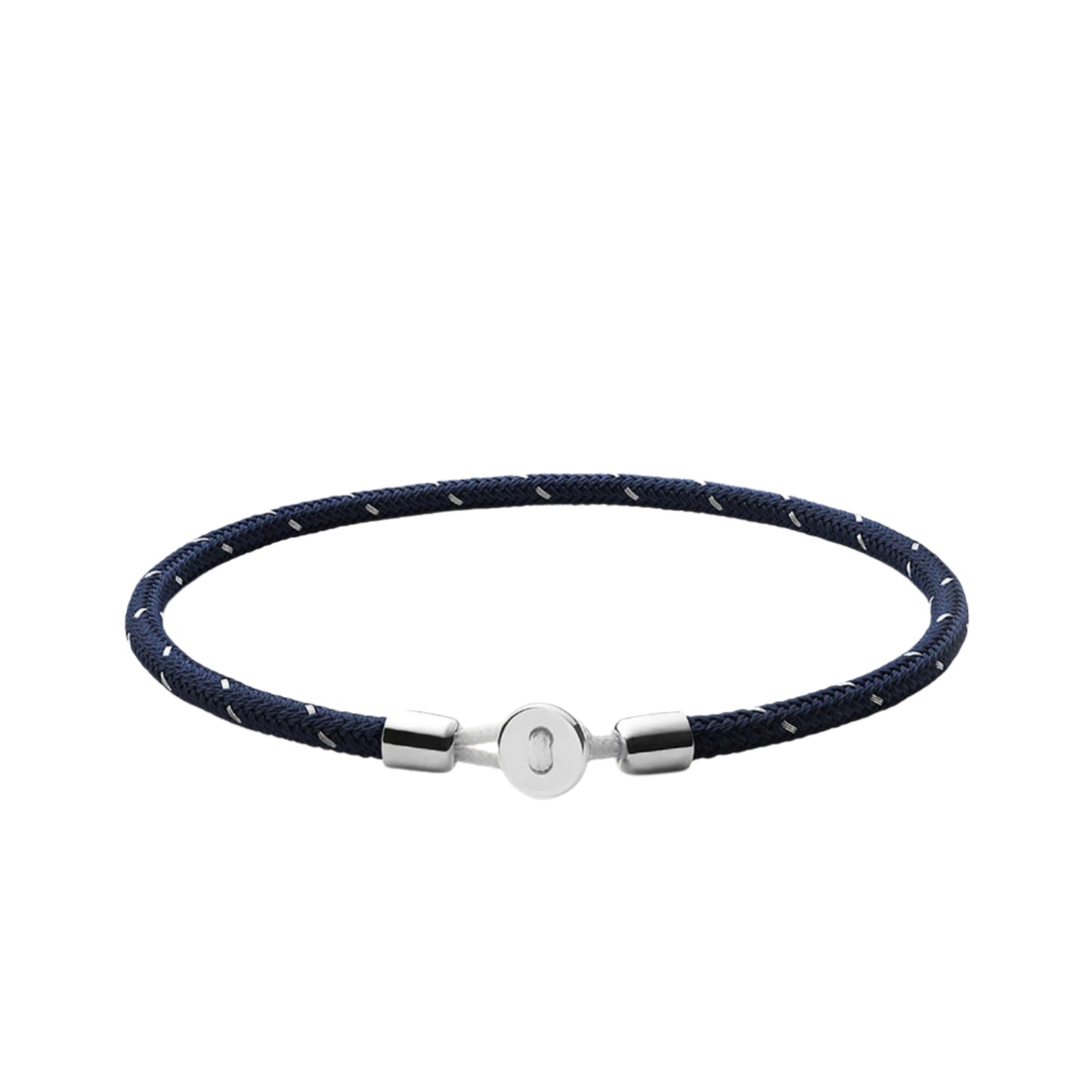 Miansai Sterling Silver Nexus Rope Bracelet