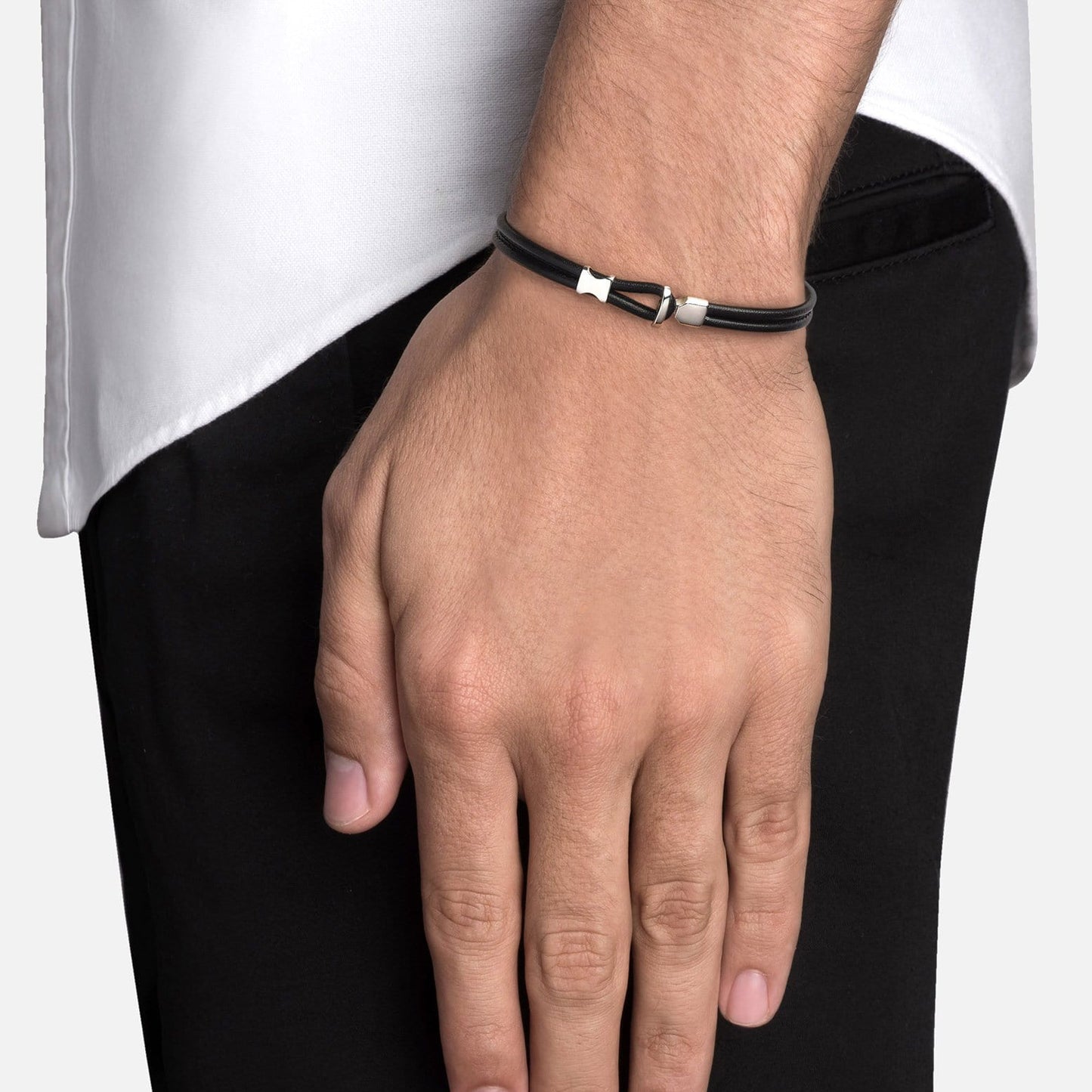 Miansai Orson Loop Leather Bracelet