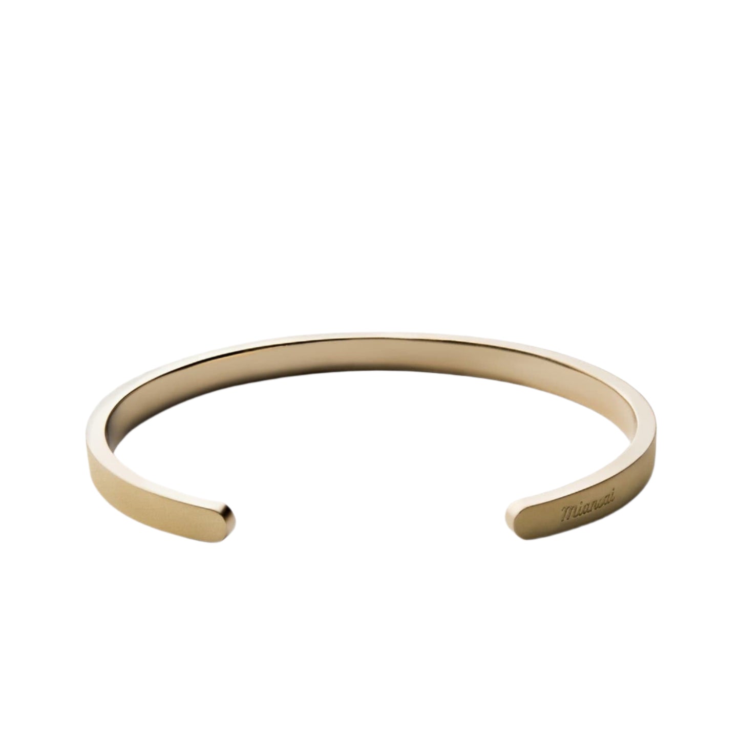 Miansai Matte Brass Singular Cuff