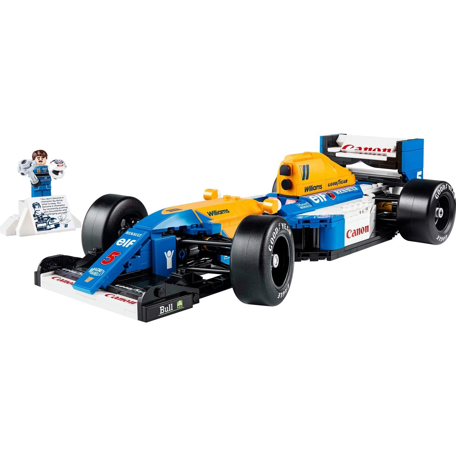 LEGO Icons: Williams Racing FW14B & Nigel Mansell | Uncrate Supply