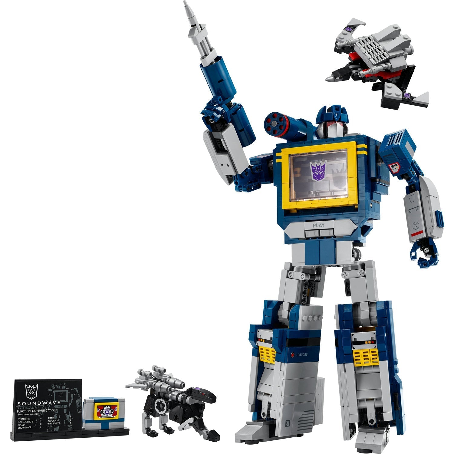 LEGO Transformers: Soundwave | Uncrate Supply