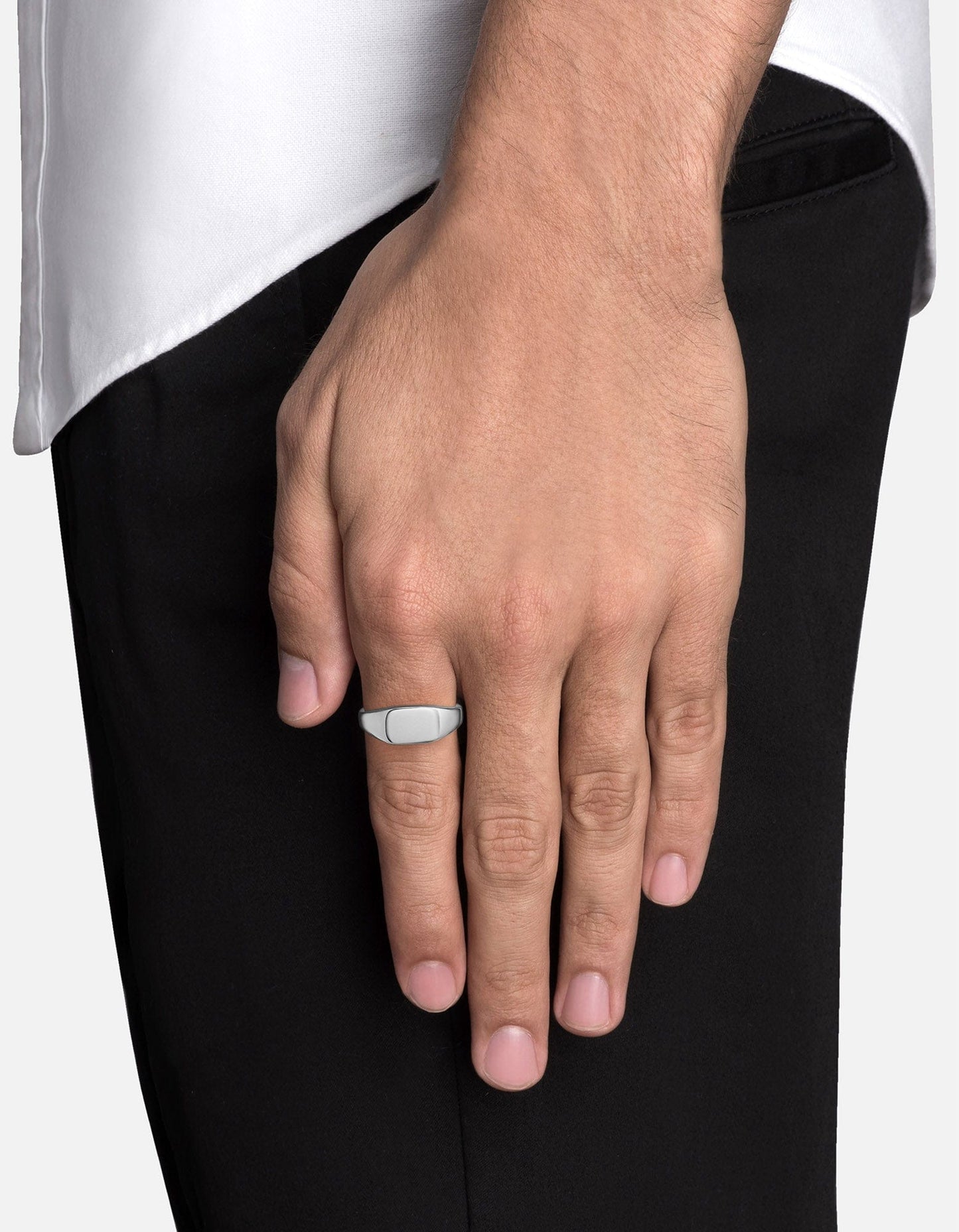 Miansai Sterling Silver Arden Ring