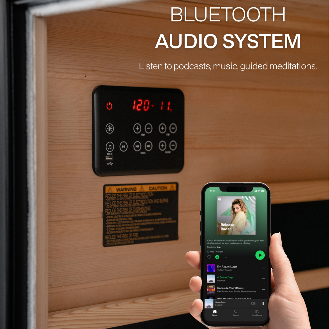 SaunaBox Solara Full Spectrum Infrared Sauna