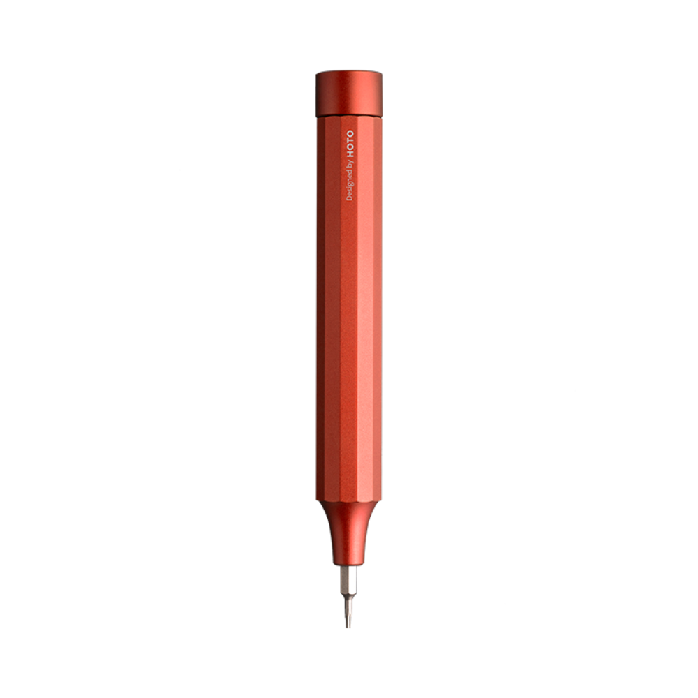 HOTO Precision Screwdriver Pen Vermillion Red