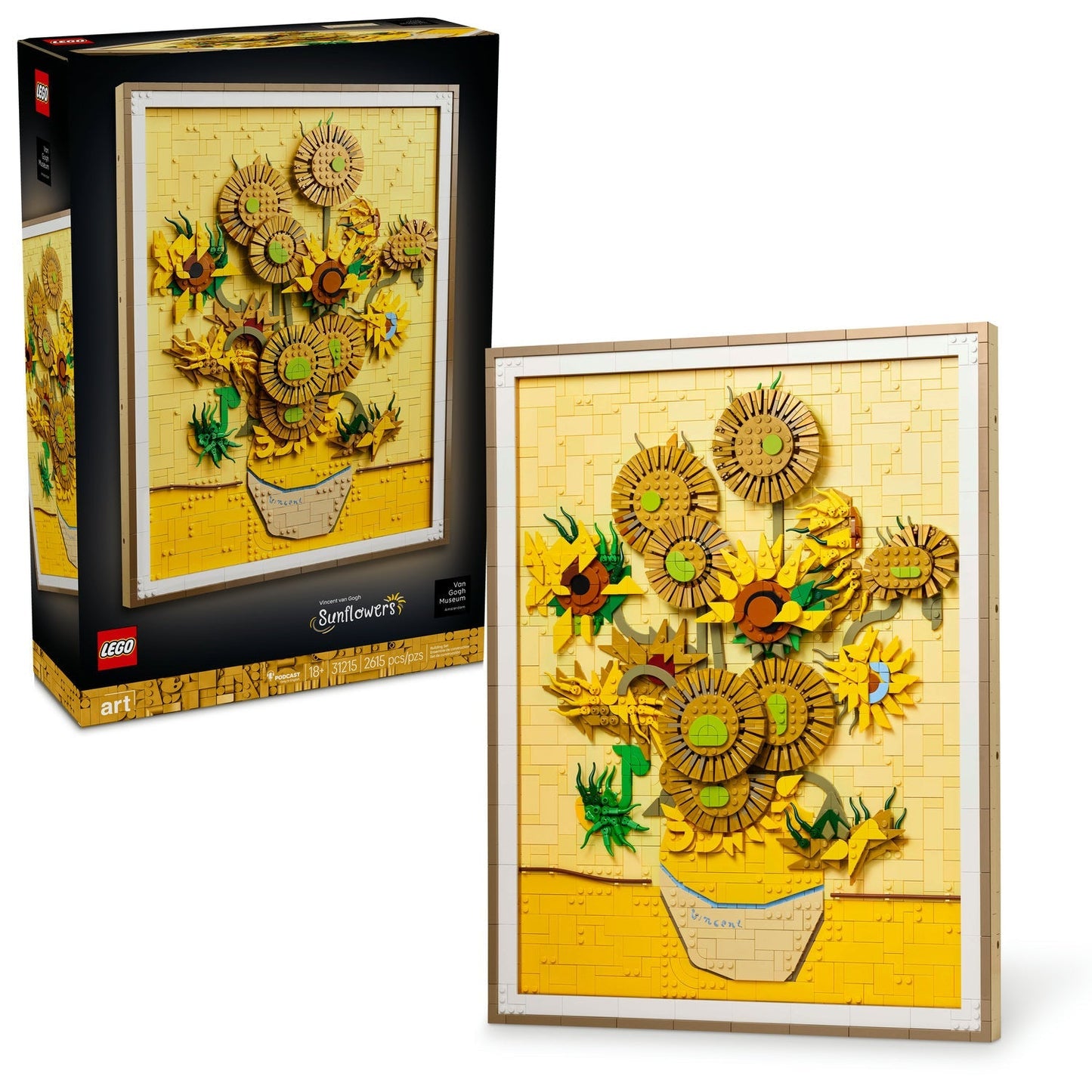 LEGO Vincent van Gogh Sunflowers