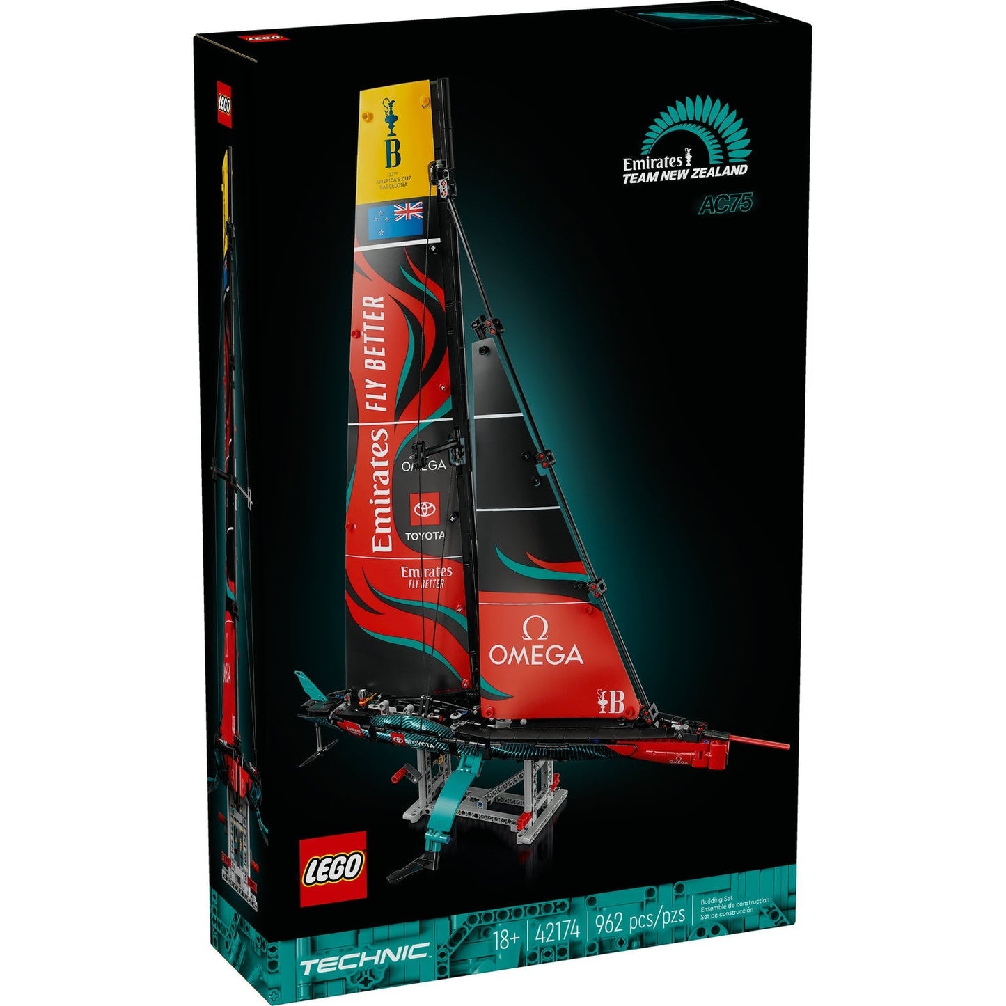 LEGO Emirates Team New Zealand AC75 Yacht