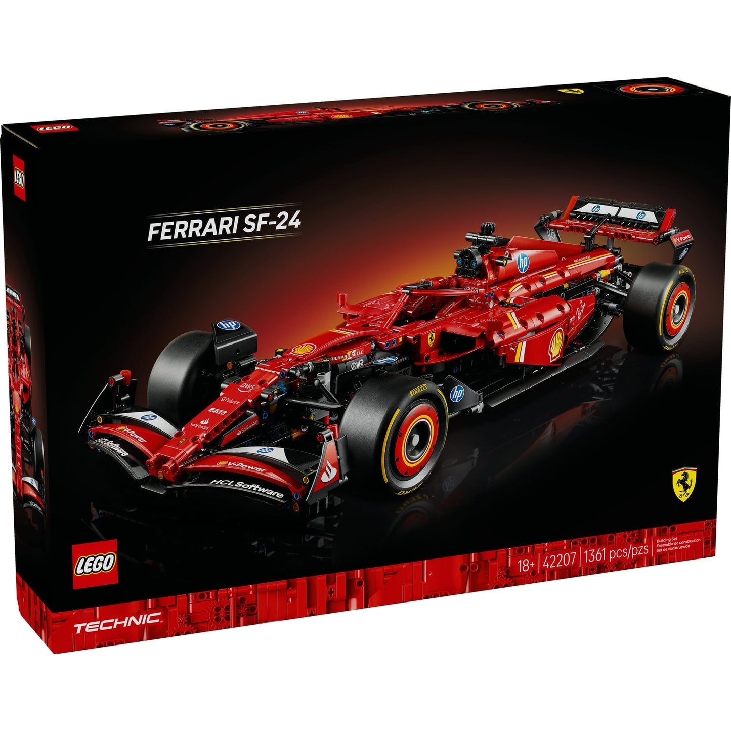 LEGO Ferrari SF-24 F1 Race Car