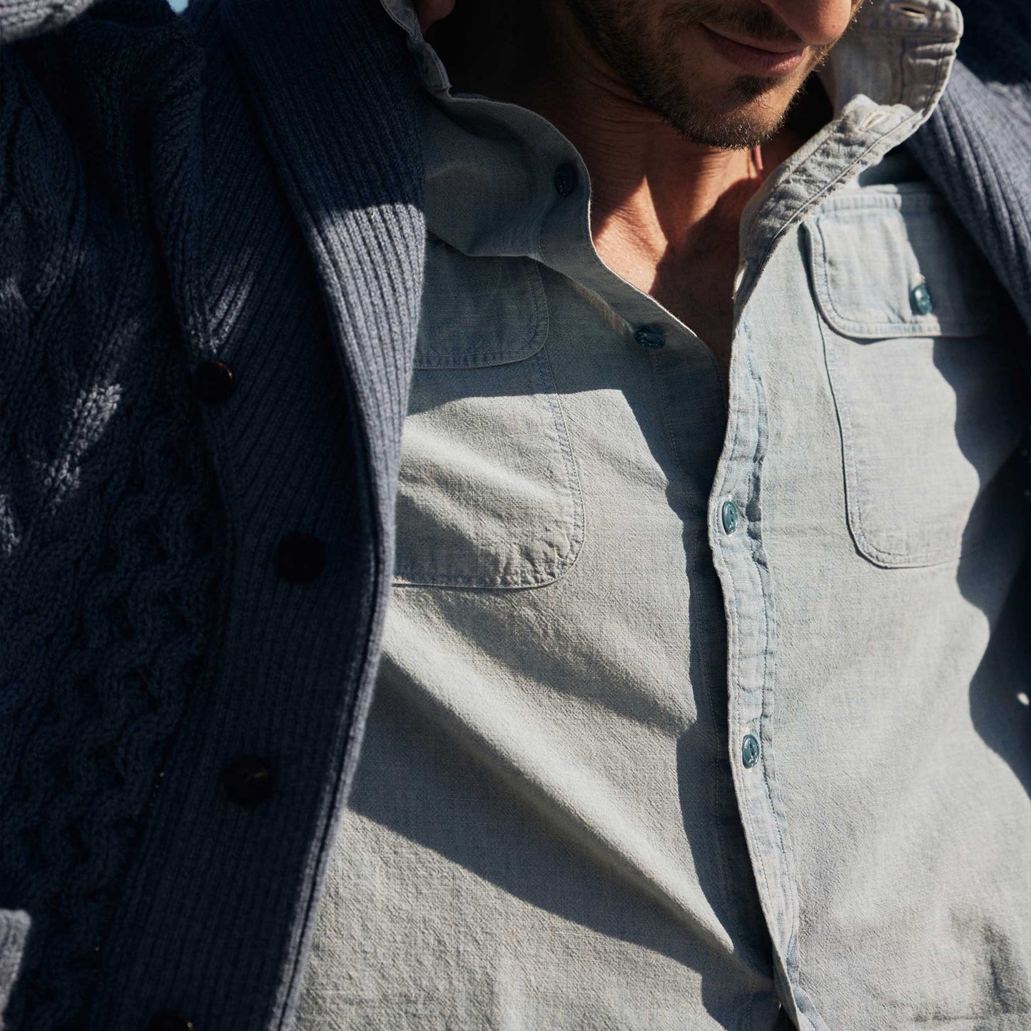 Rivay Albers Indigo Chambray Workshirt
