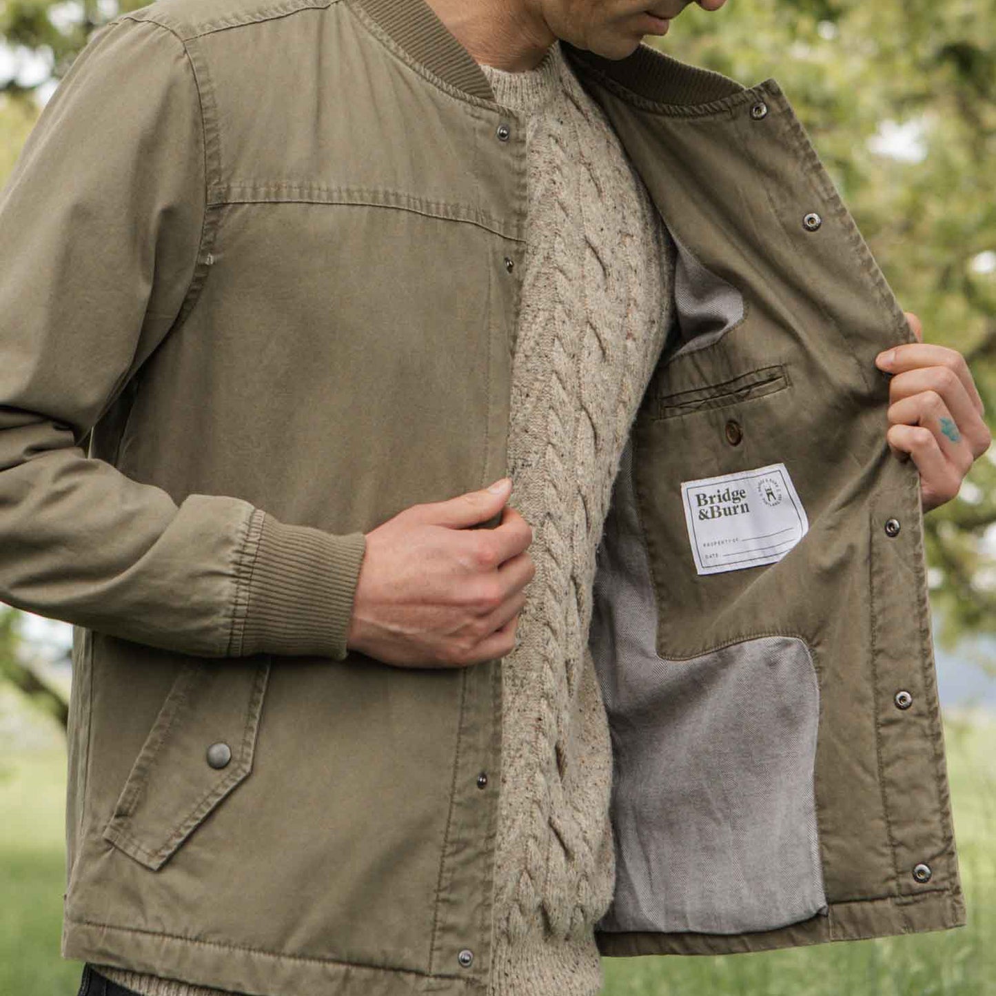 Bridge & Burn Austen Varsity Jacket