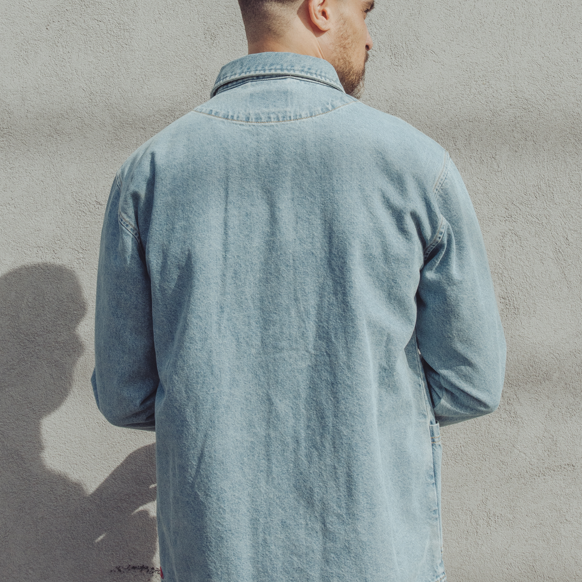 Cunningham Coat in Primo Denim