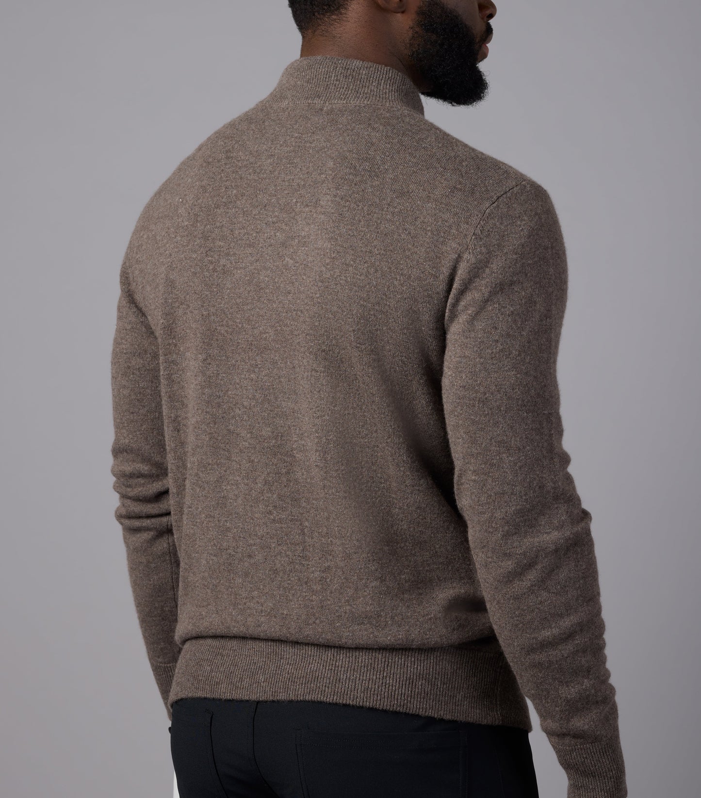 Asher Golf Sero Cashmere Quarter Zip