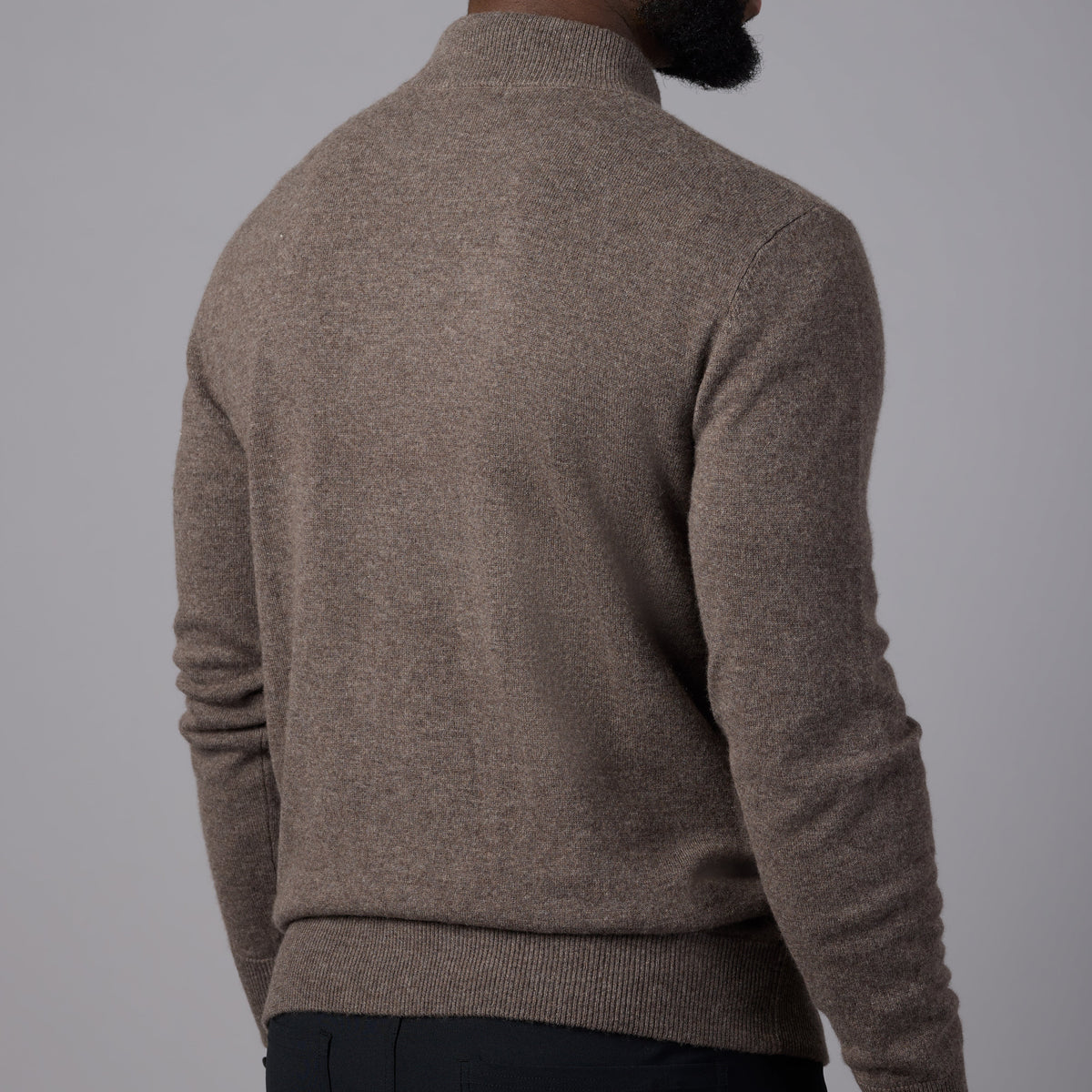 Asher Golf Sero Cashmere Quarter Zip