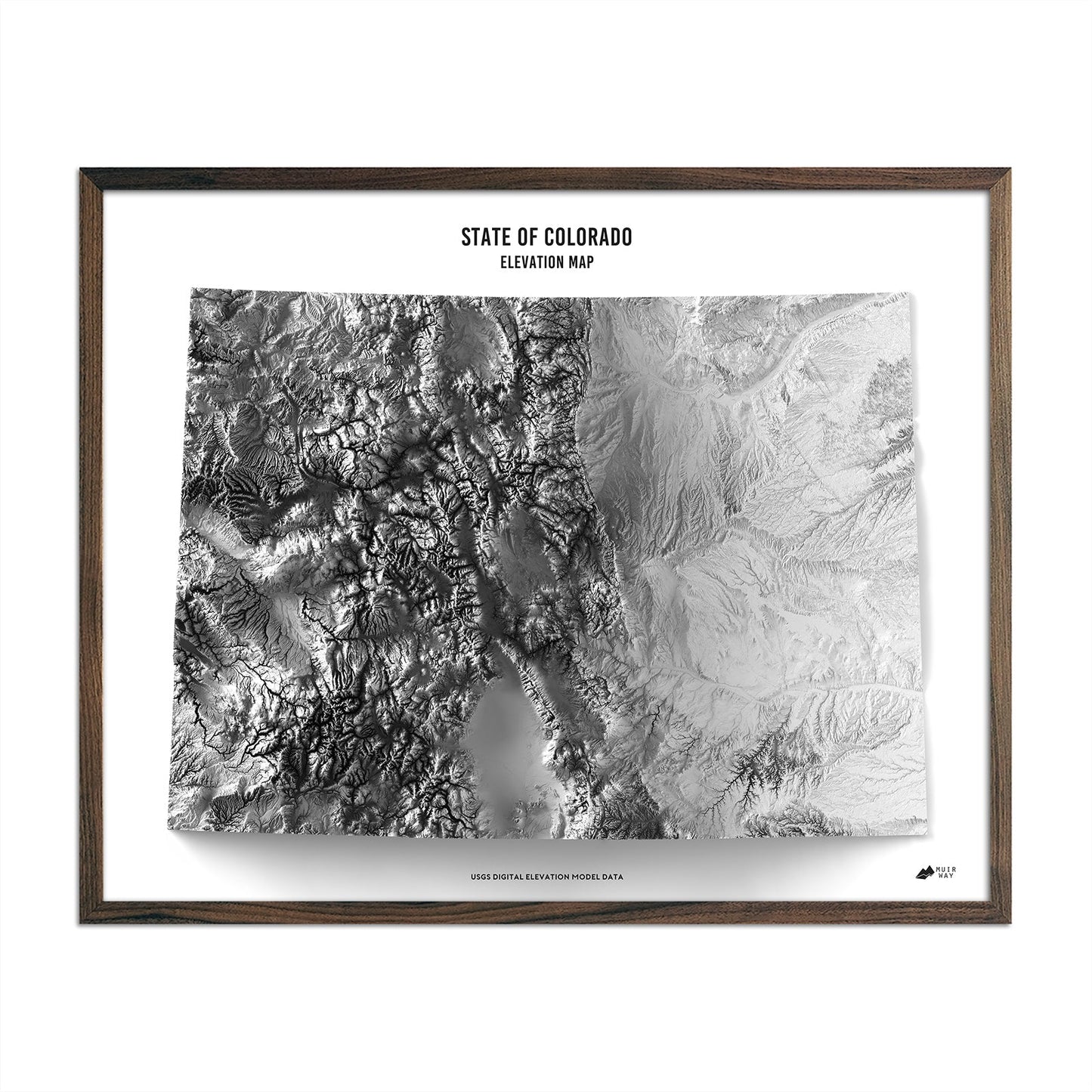 Colorado Elevation Map