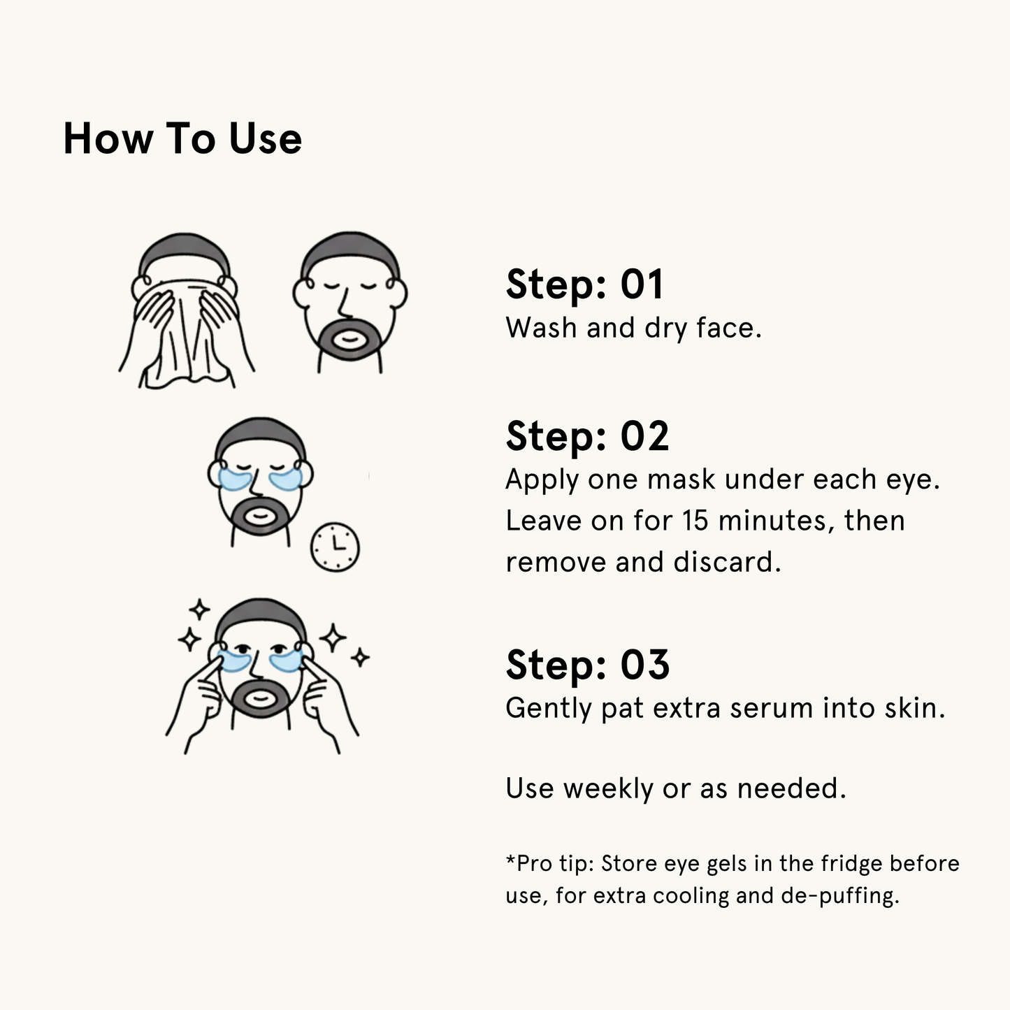 Jaxon Lane Bro Mask Eye Gels