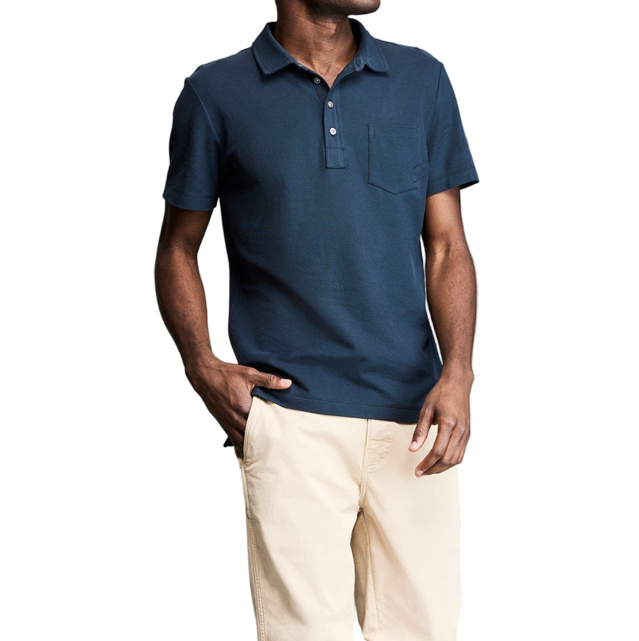 Billy Reid Pique Pensacola Polo