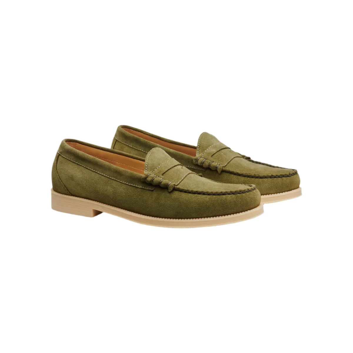 G.H. Bass Larson Suede Easy Weejun Loafers
