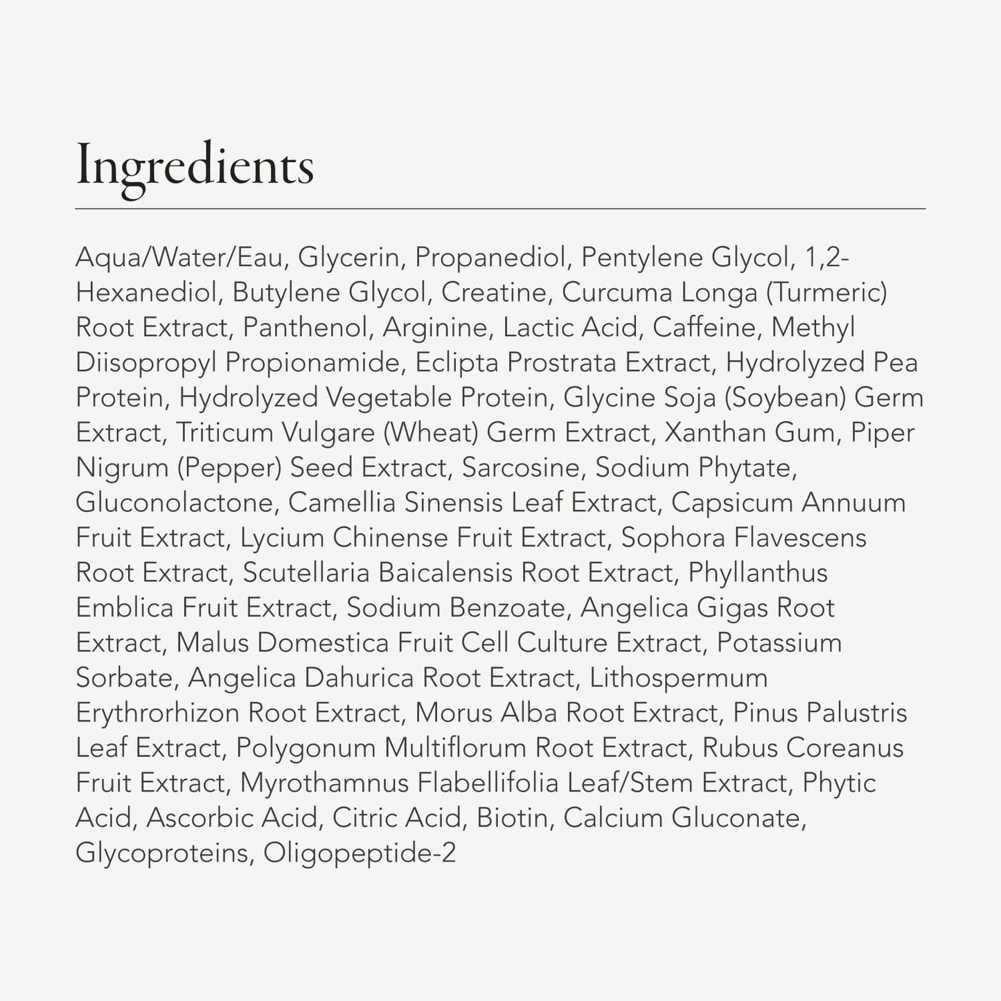 Caldera + Lab The Hair Serum