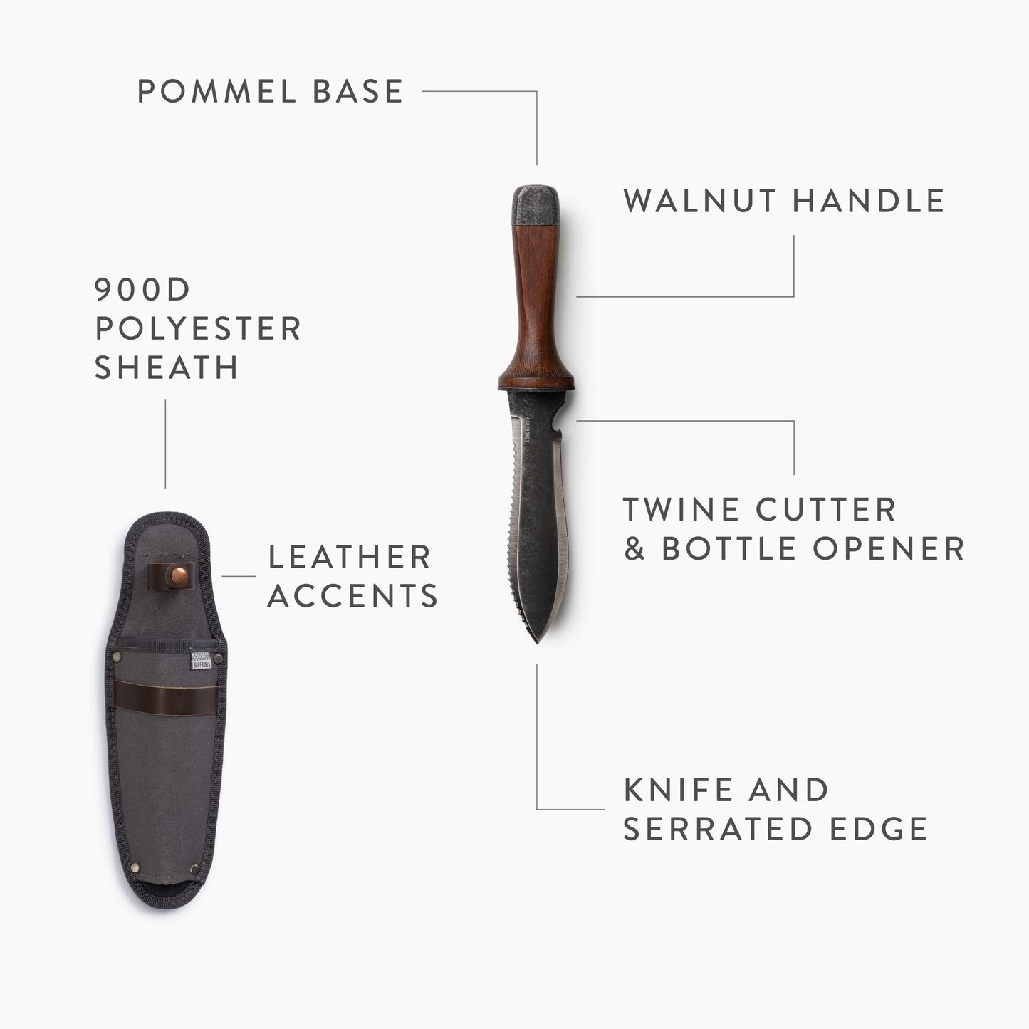 Barebones Hori Hori Ultimate Garden Tool