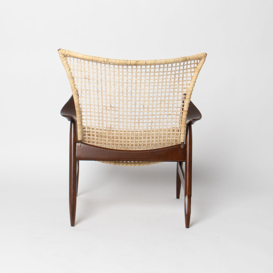 Kofod Larsen Lounge Chair in Cane