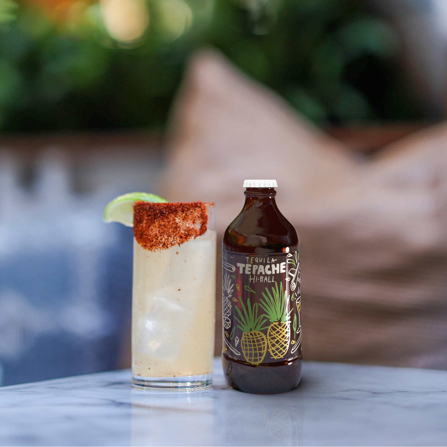 Tepache Hi-Ball Tequila Cocktail