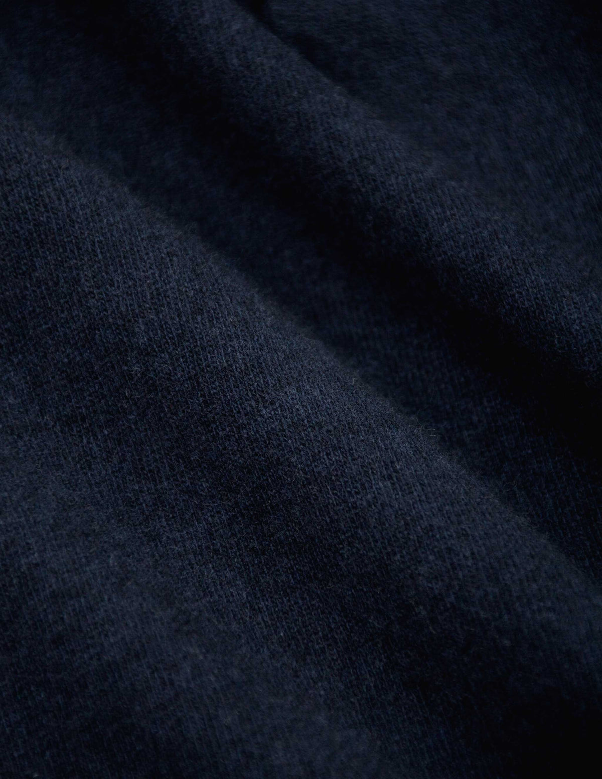 Rivay Luca Italian Wool Sweater Polo in Navy