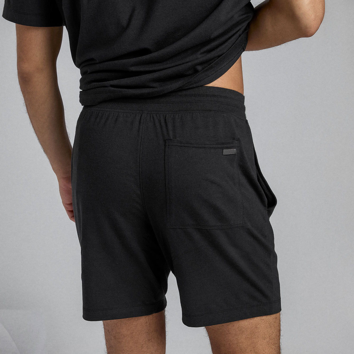 Lunya Men's Immersed Black Slumberknit Short