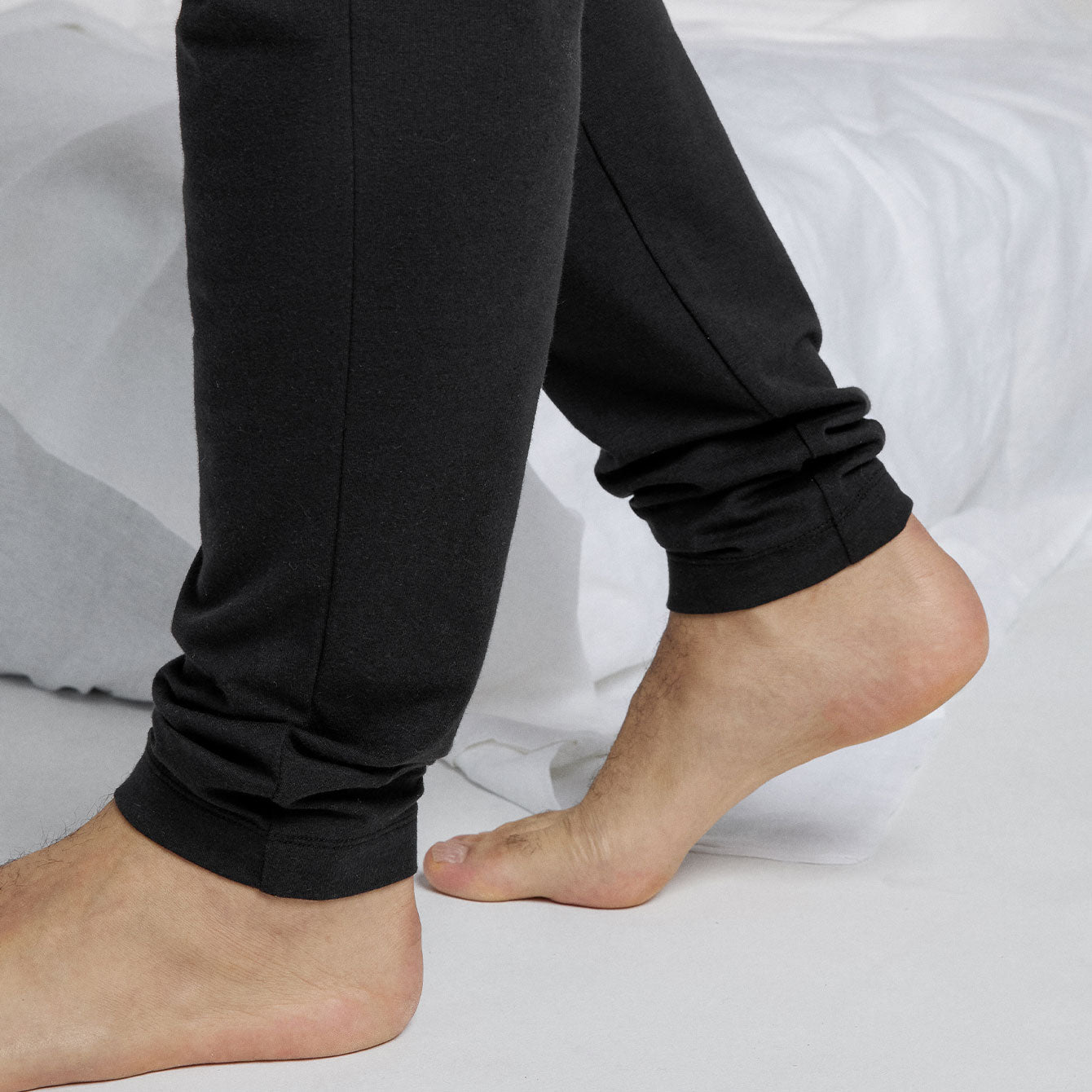Lunya Men's Immersed Black Slumberknit Pant