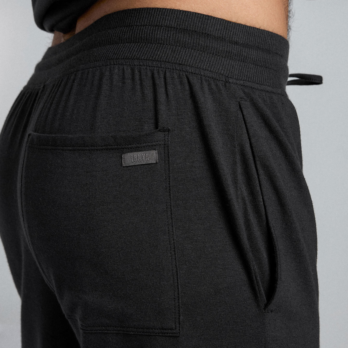 Lunya Men's Immersed Black Slumberknit Pant