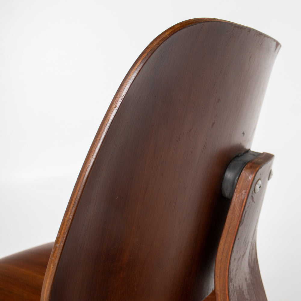 Eames LCW 5-2-5 in Walnut Evans Production