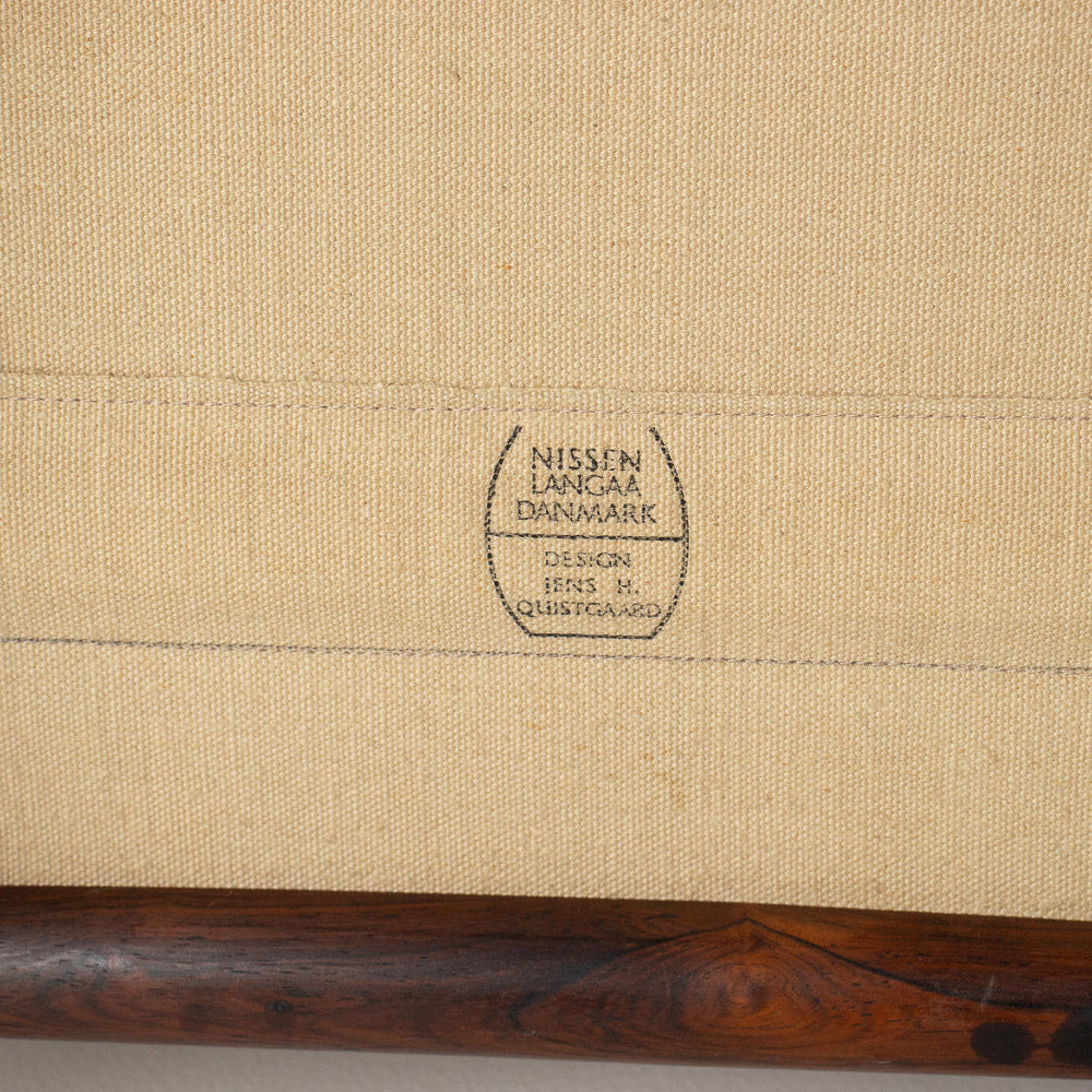 Stokke Rosewood & Suede Lounge Chair
