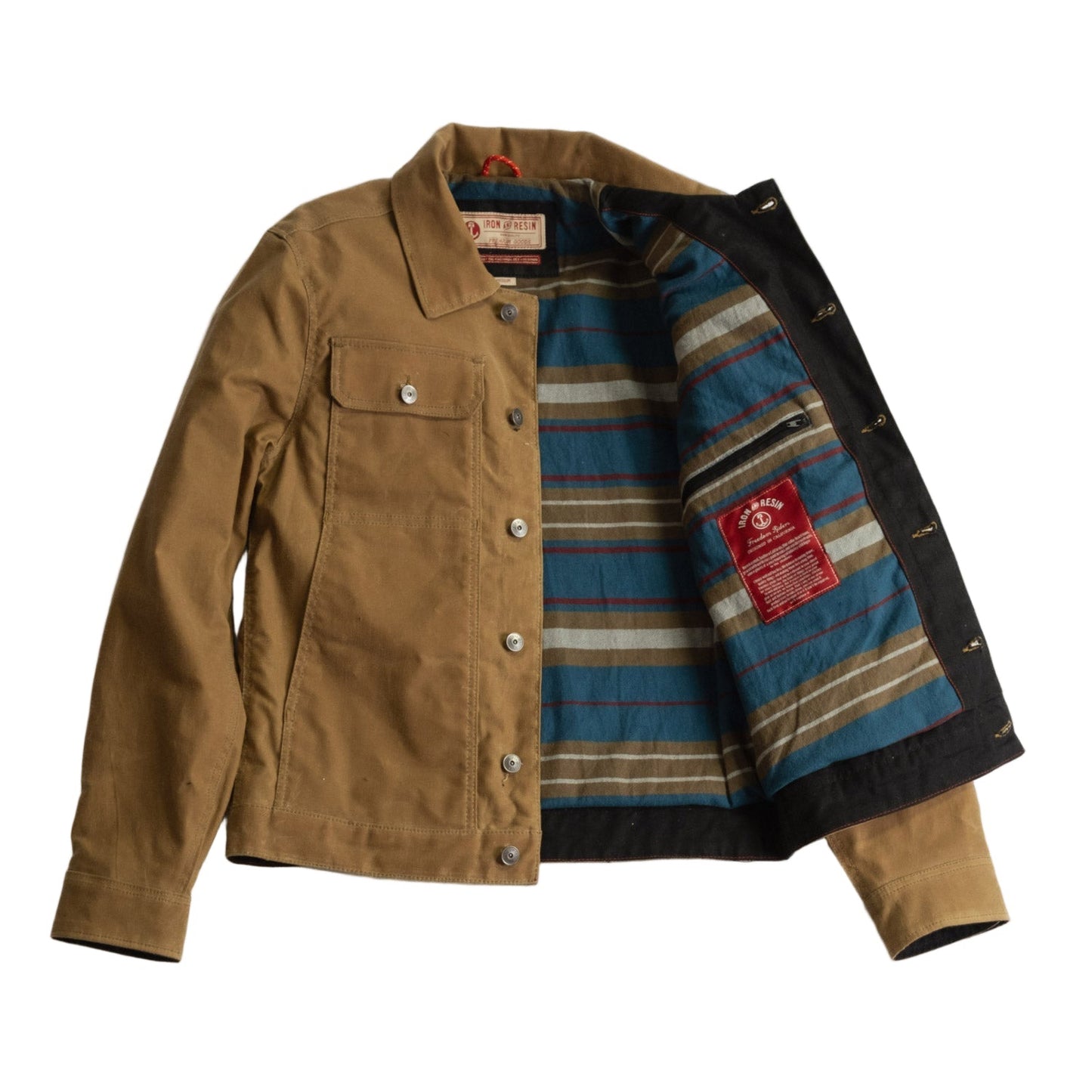 Iron & Resin Waxed Canvas Mechanic Jacket