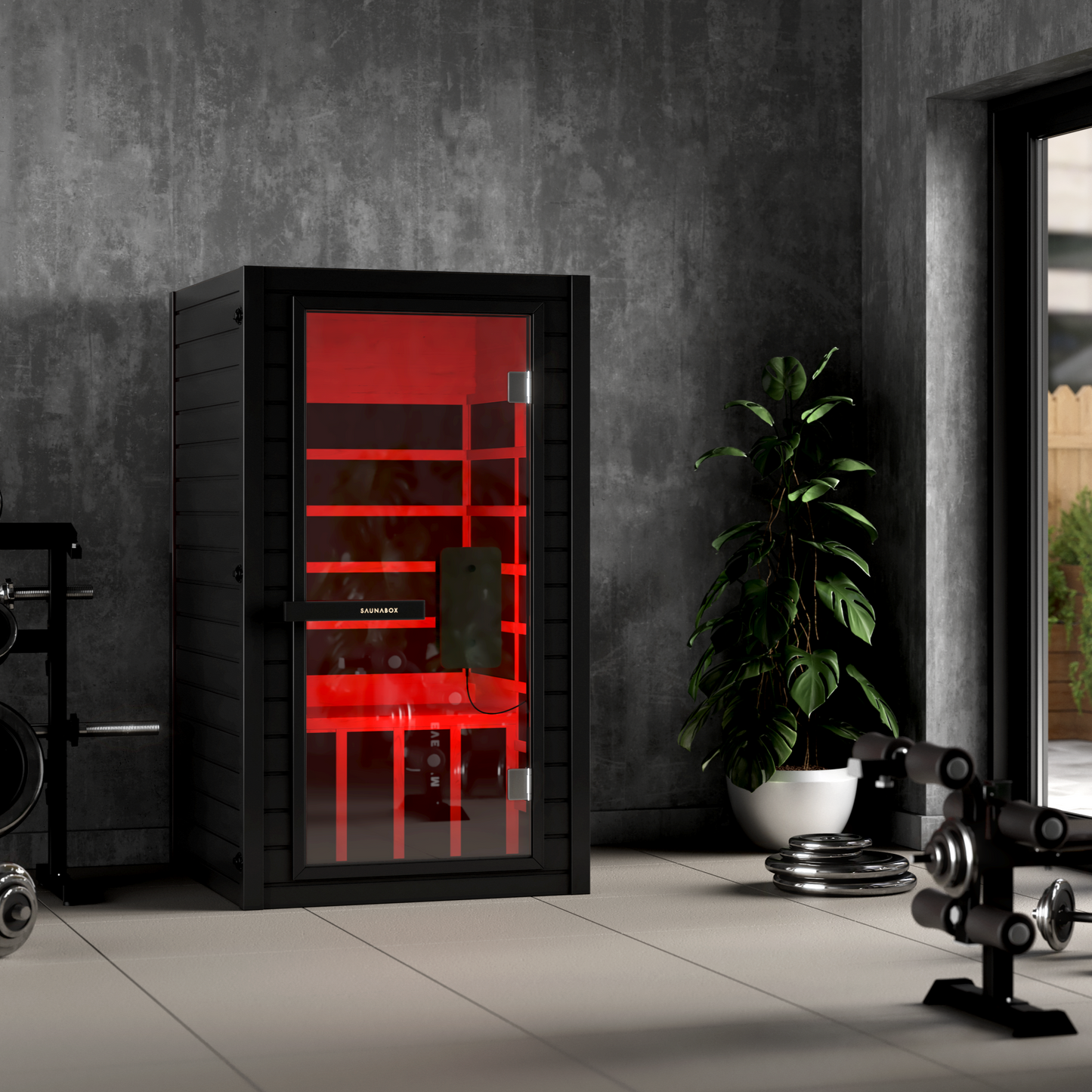 SaunaBox Solara Full Spectrum Infrared Sauna