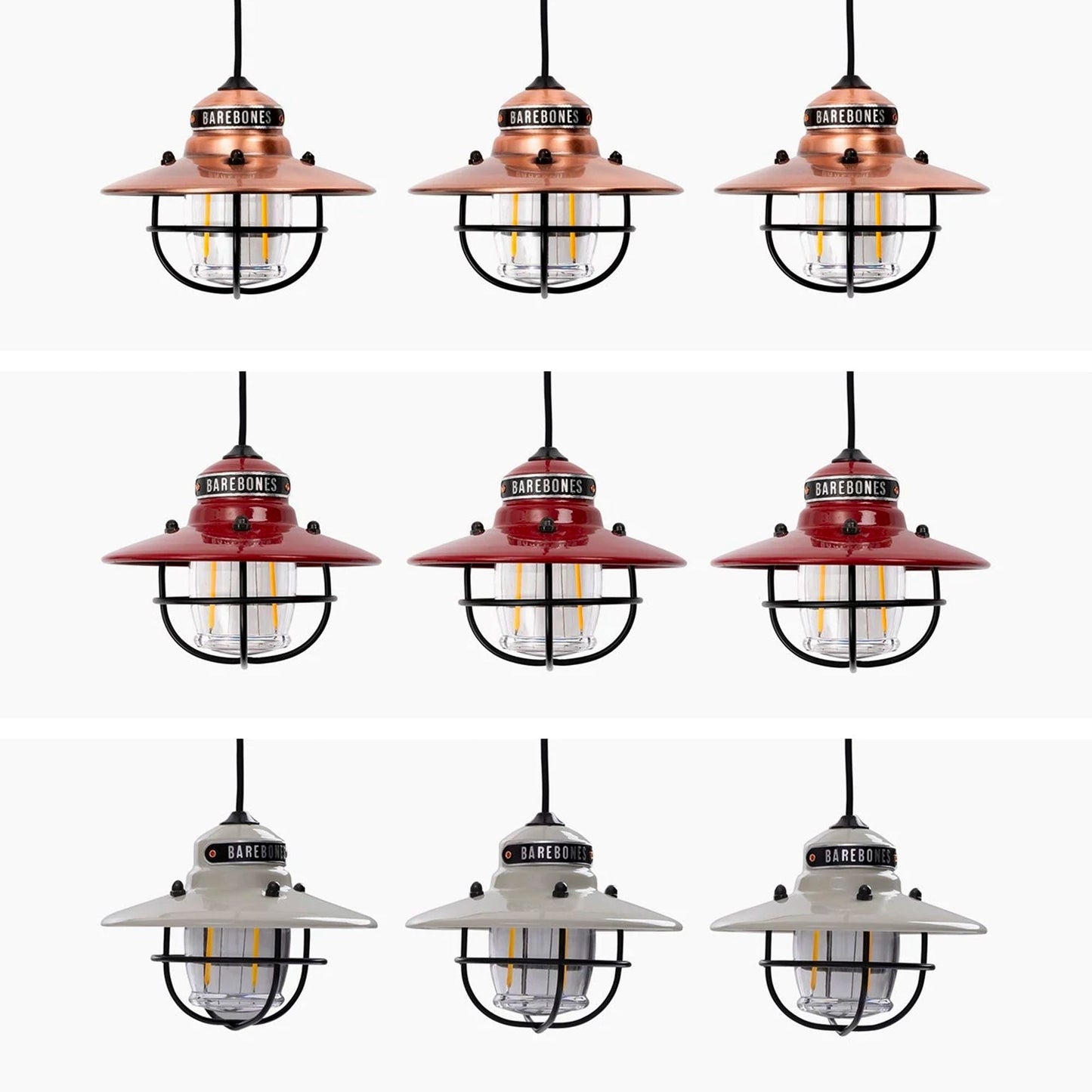 Barebones Edison Pendant String Lights