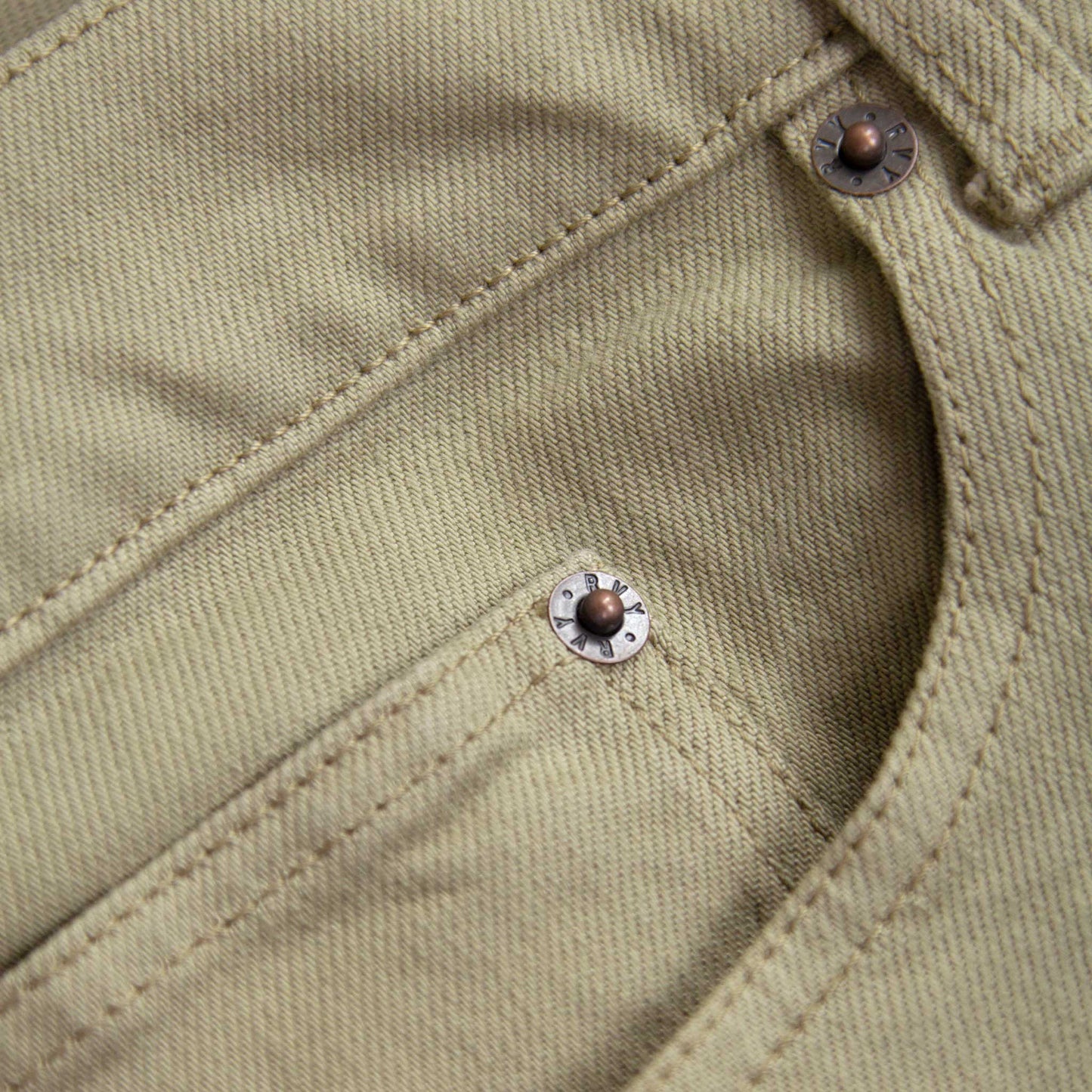 Rivay Wade Garment Dyed Sand Five Pocket Pant