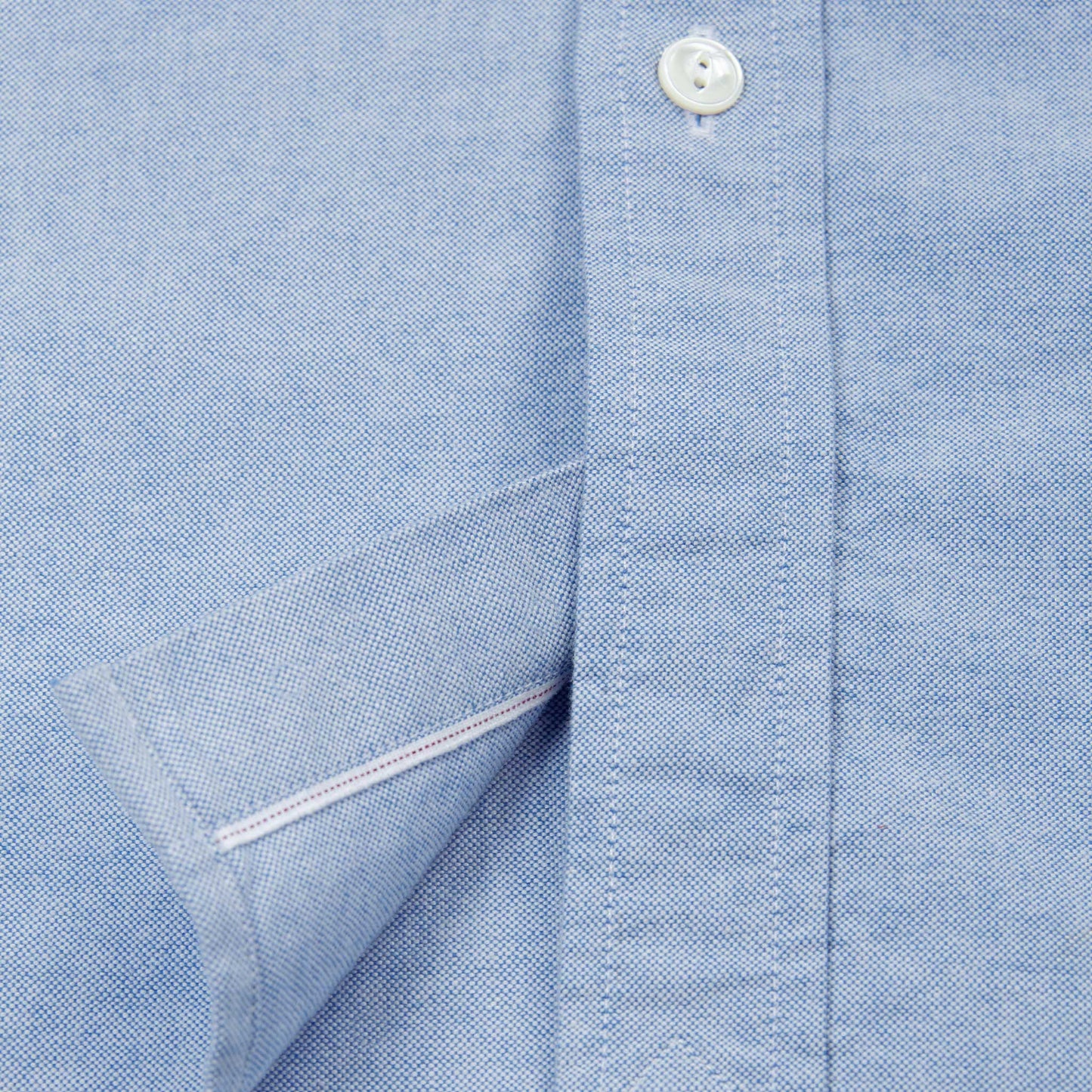 Rivay Shaw Selvedge Oxford Button Down in French Blue