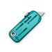 James Brand The Palmer Utility Knife - Clear Turquoise + Stainless
