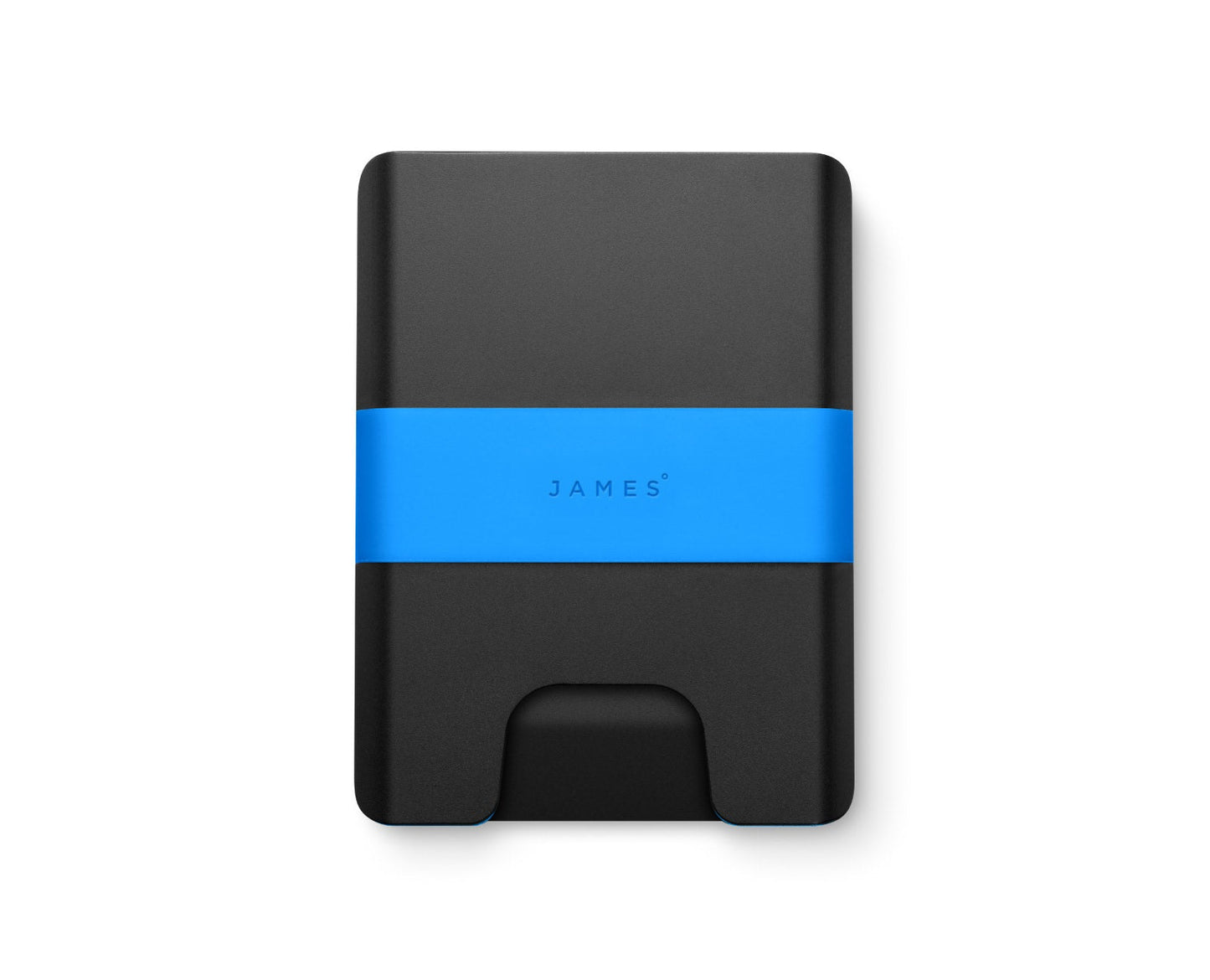 James Brand The Lowe Wallet Black + Alpine Liquid Blue