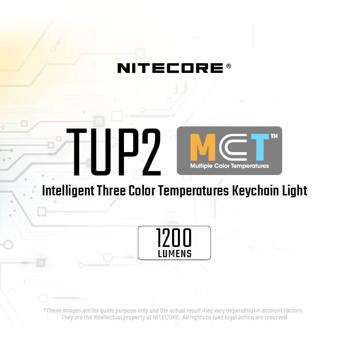 Nitecore TUP2 Keychain Flashlight