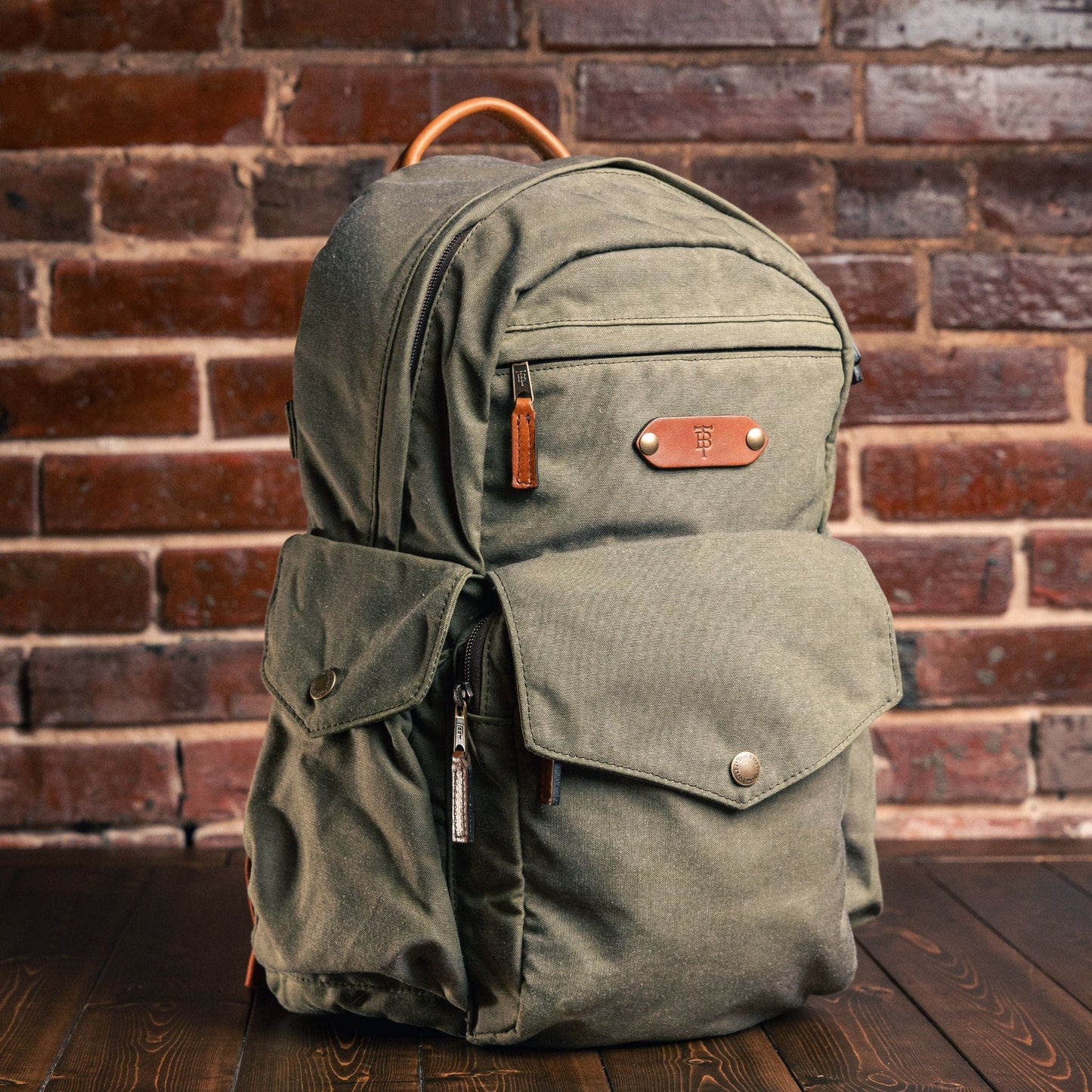 Tom Beckbe Canvas Backpack