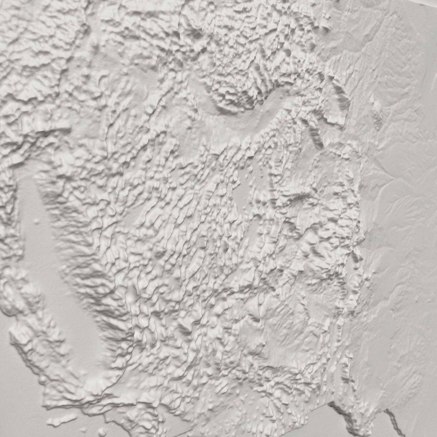 USA 3D Raised Relief Map