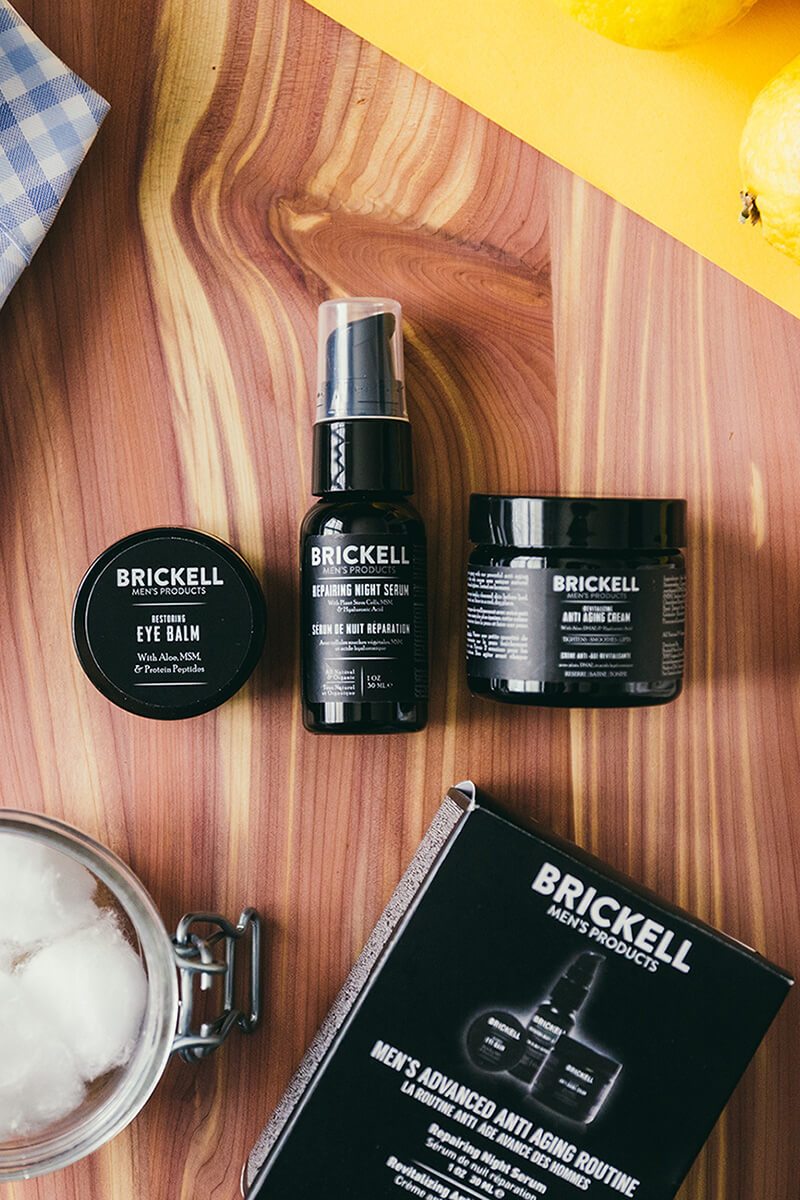 Brickell Advanced Anti Aging Routine