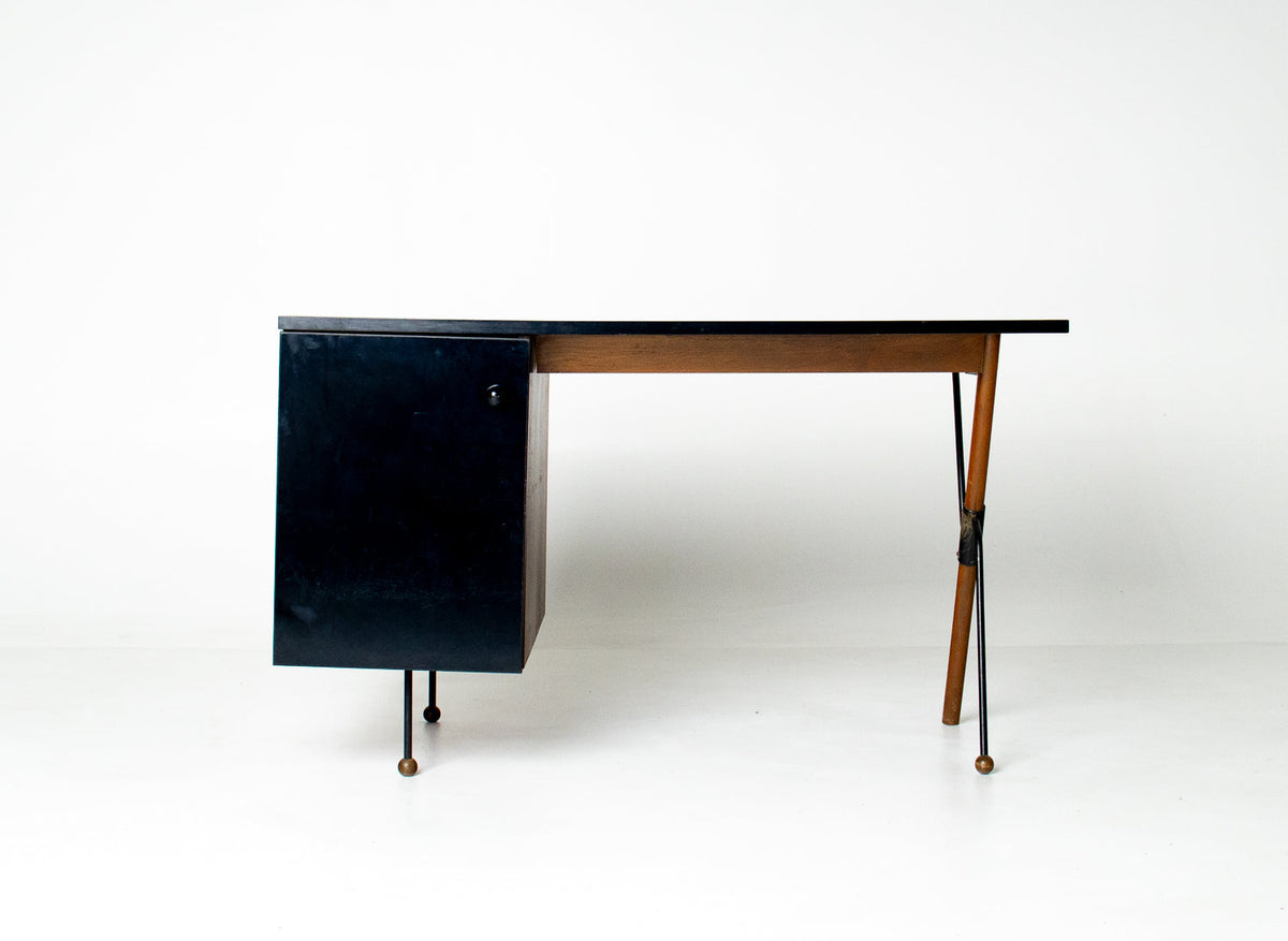 Rare Greta Grossman Model 6200 Desk for Glenn of California, 1952 — Dave Brubeck Estate