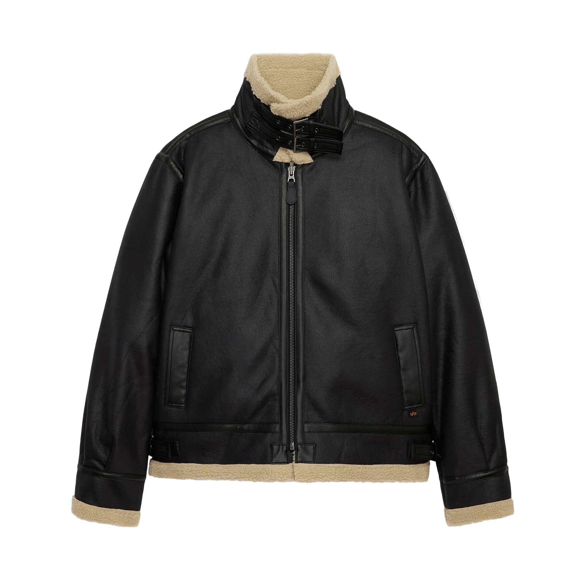 新品未使用 monkey time MT FAUX MOUTON B-3 Alpha Industries MOUTON B-3 Jacket | Uncrate Supply