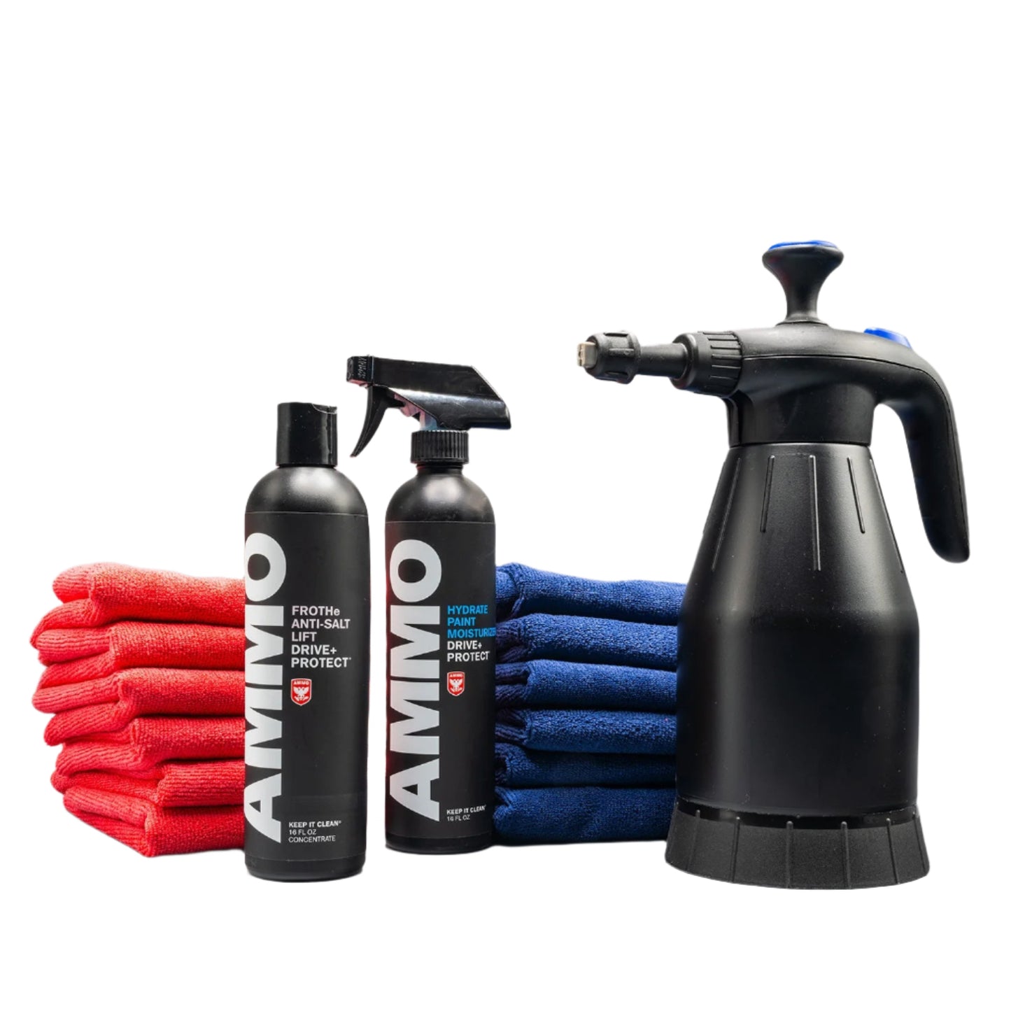 AMMO Anti-Salt Hoseless Wash Kit