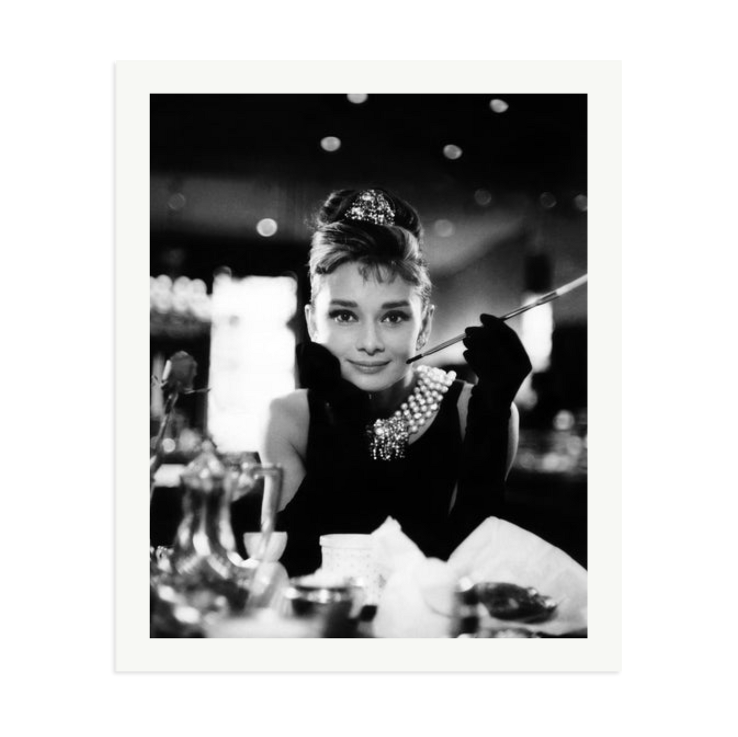 Audrey Hepburn Framed Print Print Only XXL