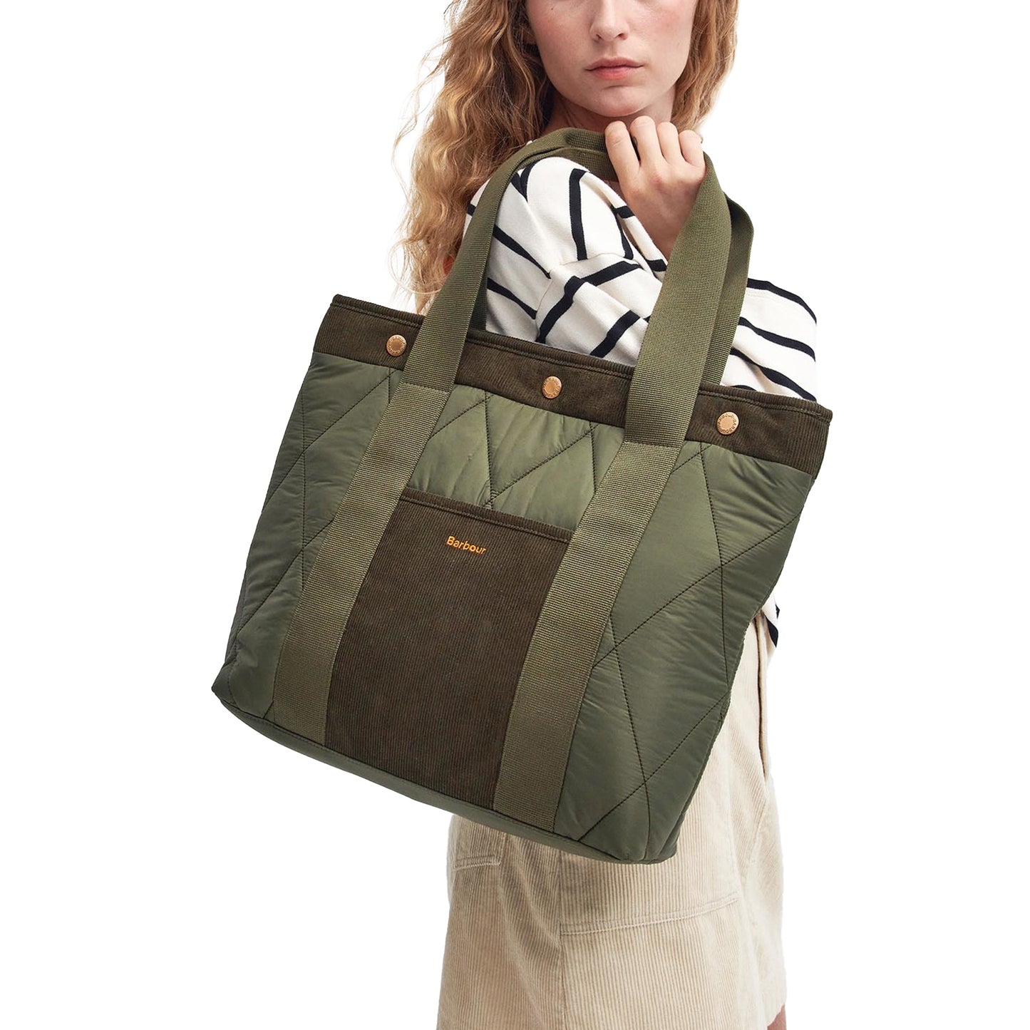 Barbour Healy Quilted Tote Bag