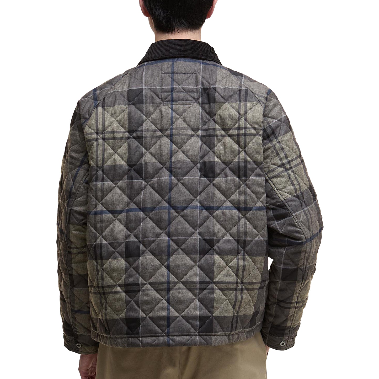 Barbour Tartan Transport Quilted Jacket