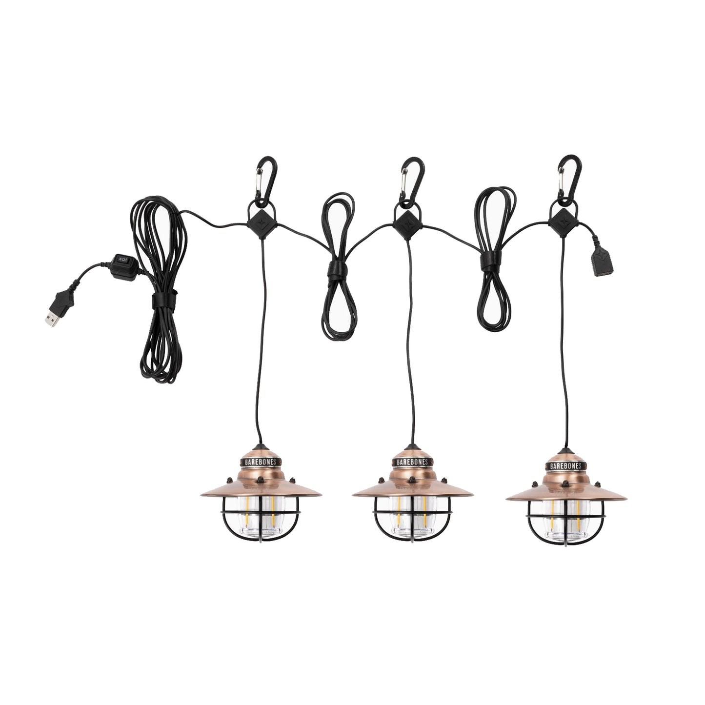 Barebones Edison Pendant String Lights