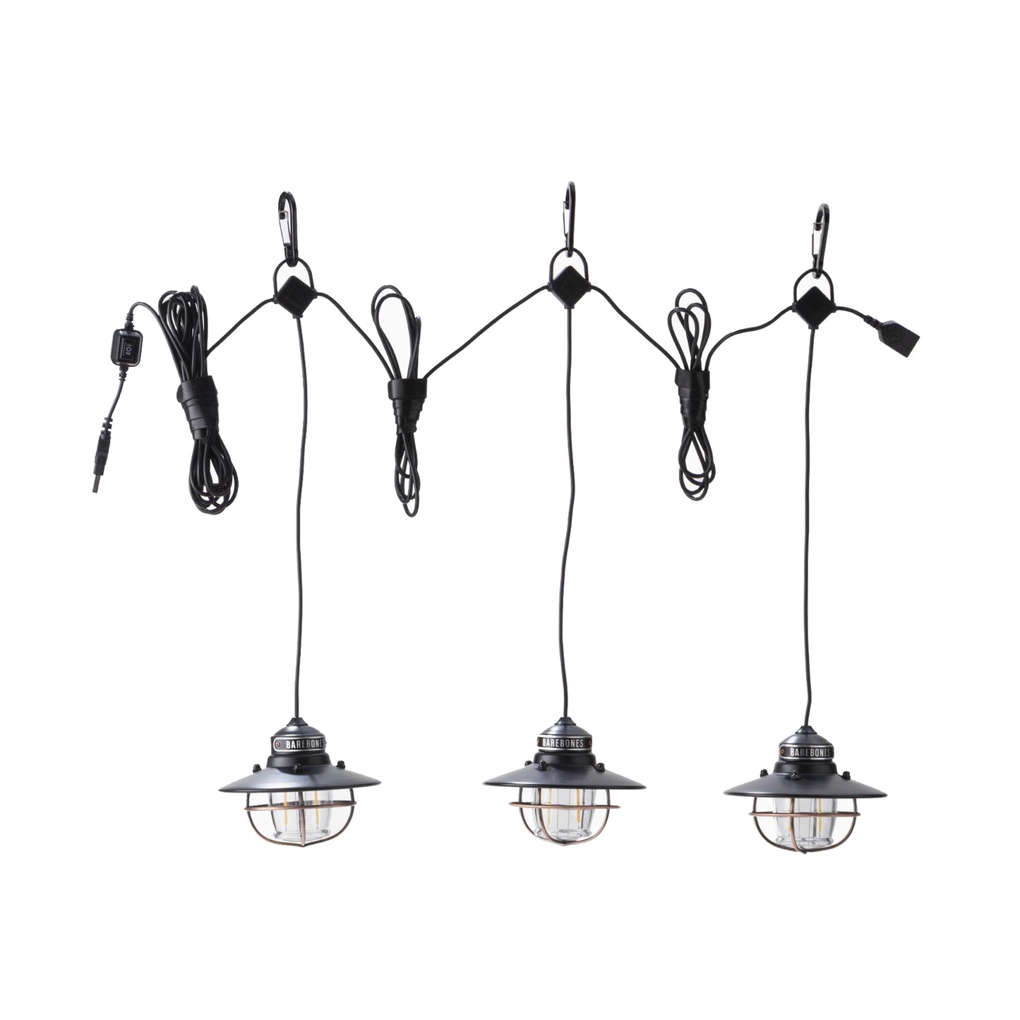 Barebones Edison Pendant String Lights